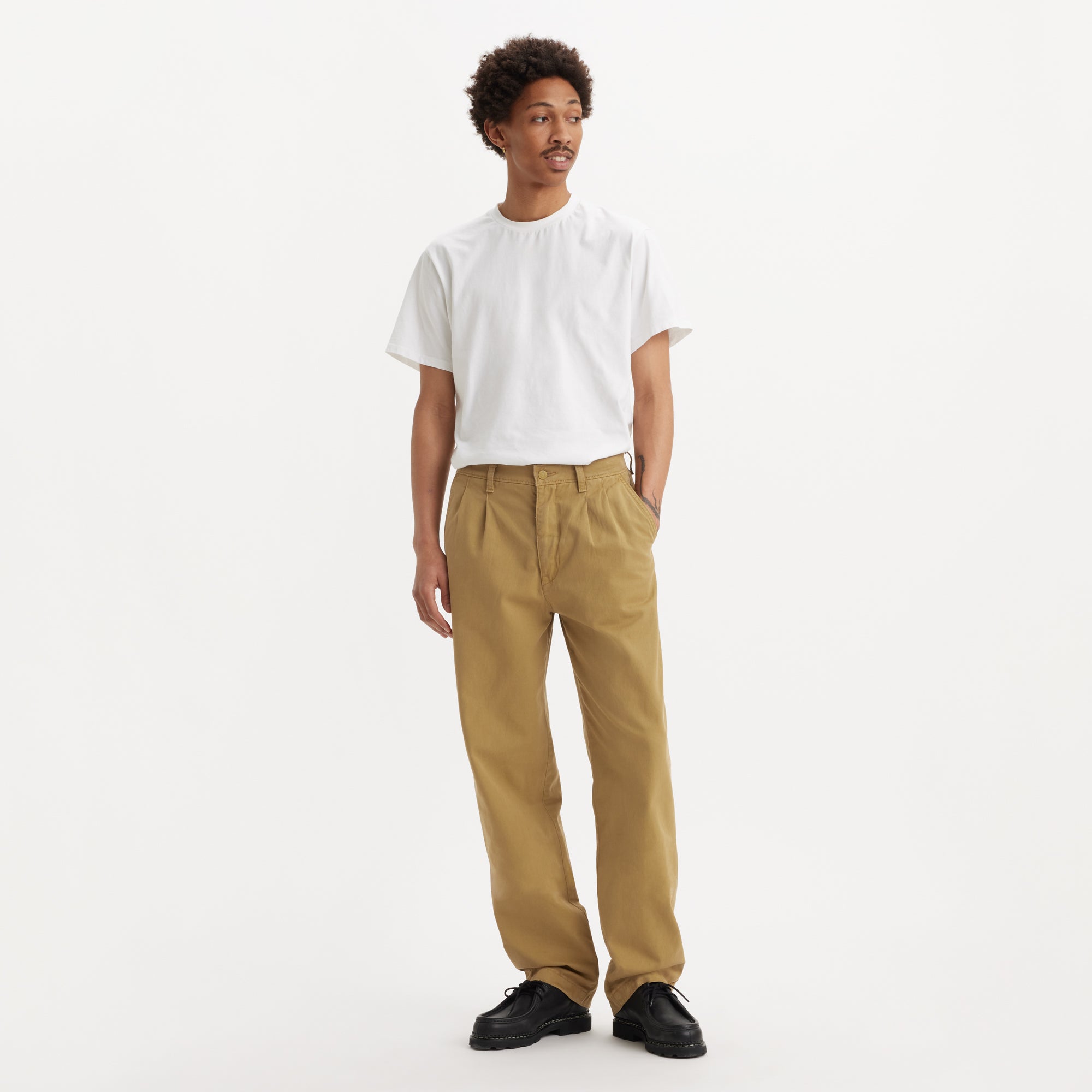 Levi's? Men's XX Chino Loose Straight Pleated Pants - 图片 2