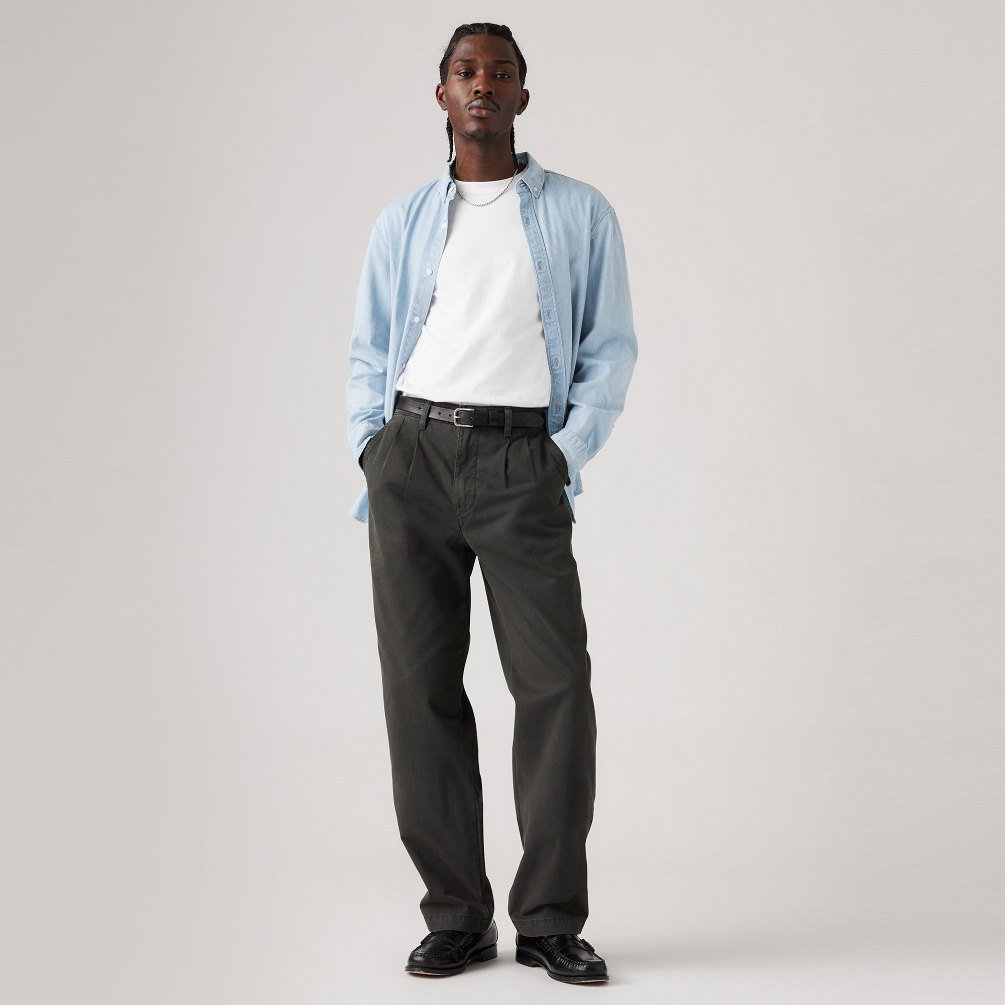 Levi's? Men's XX Chino Loose Straight Pleated Pants - 图片 6