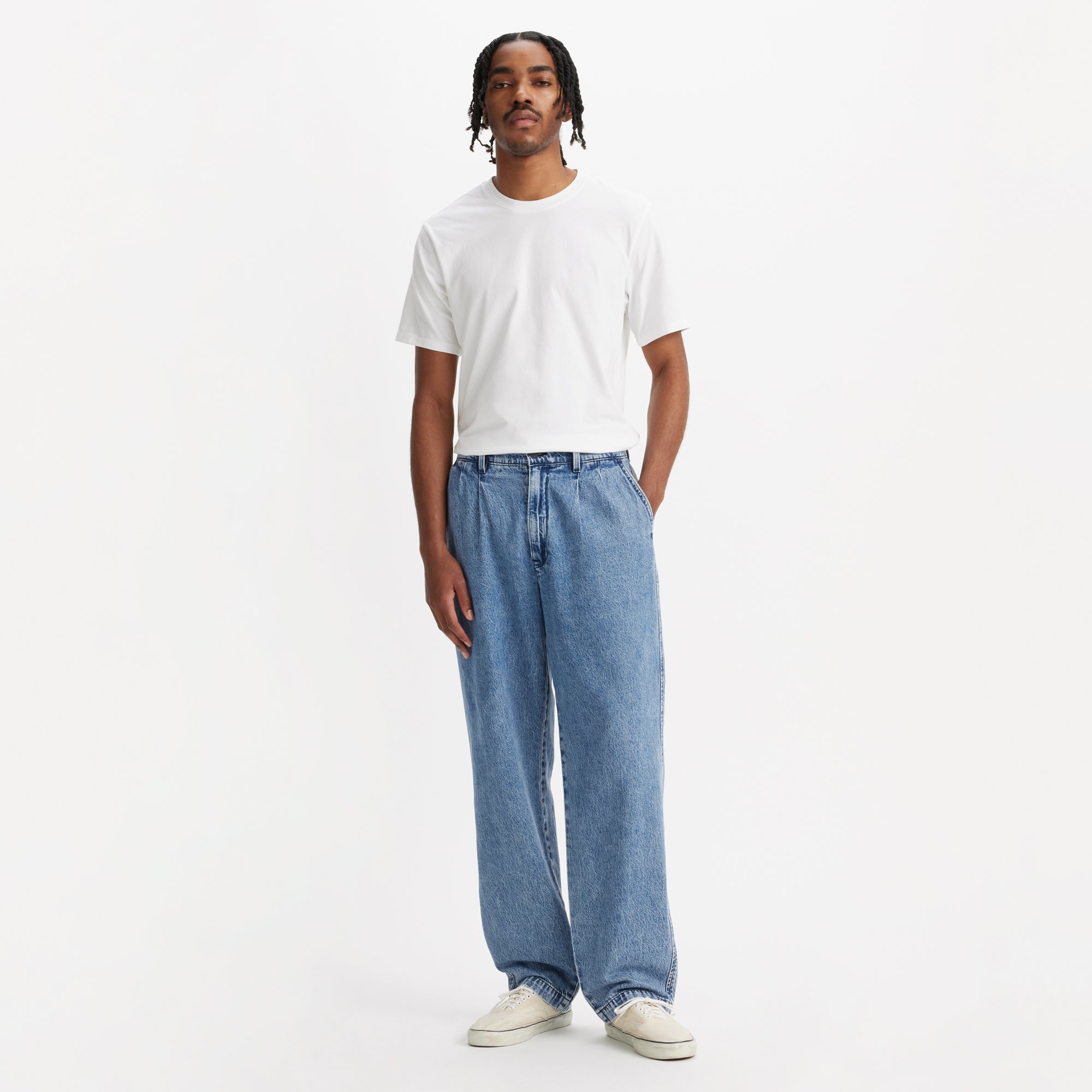 Levi's? Men's XX Chino Loose Straight Pleated Pants - 图片 2