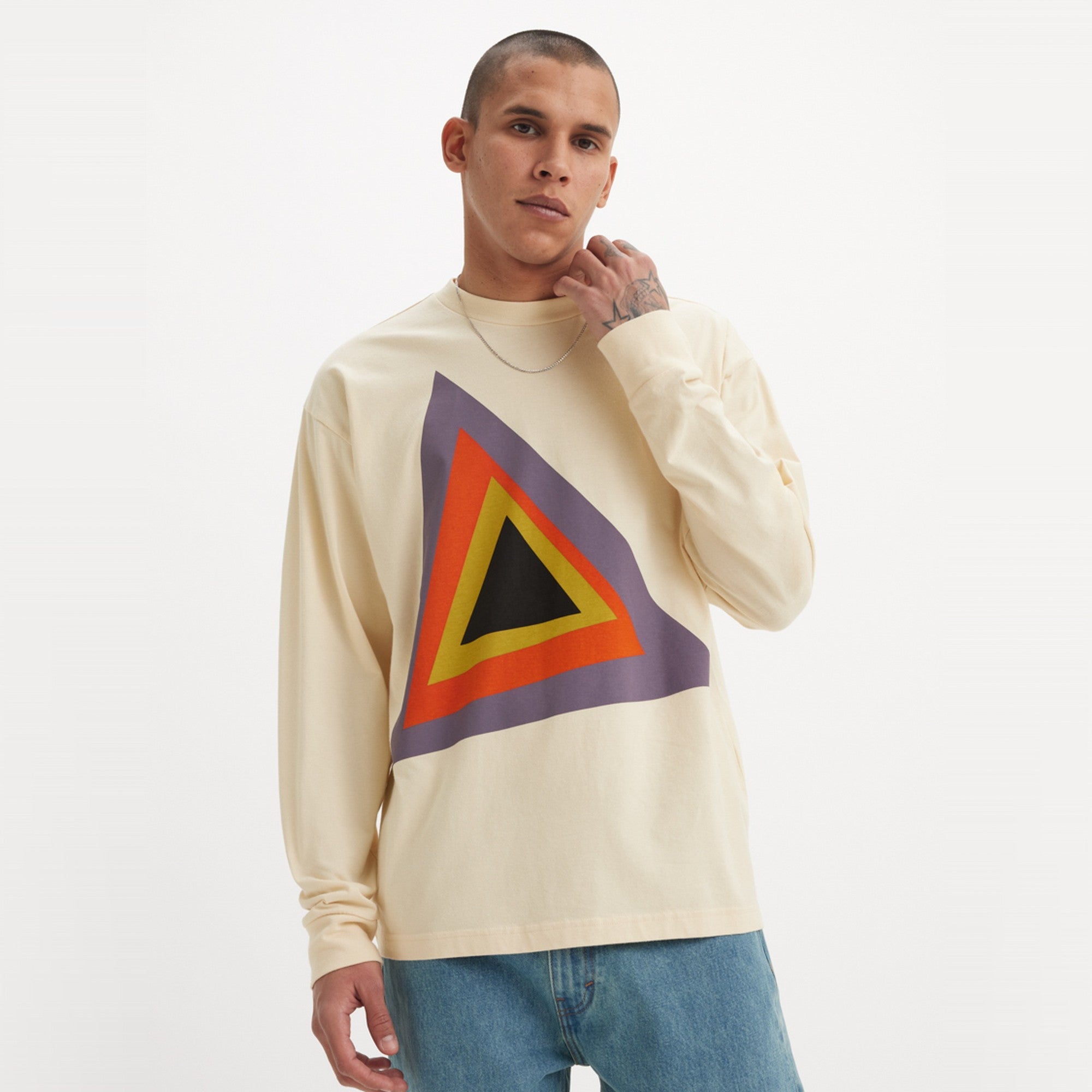 Levi's® Skateboarding Men's Graphic Boxy Long-Sleeve T-Shirt - 图片 4