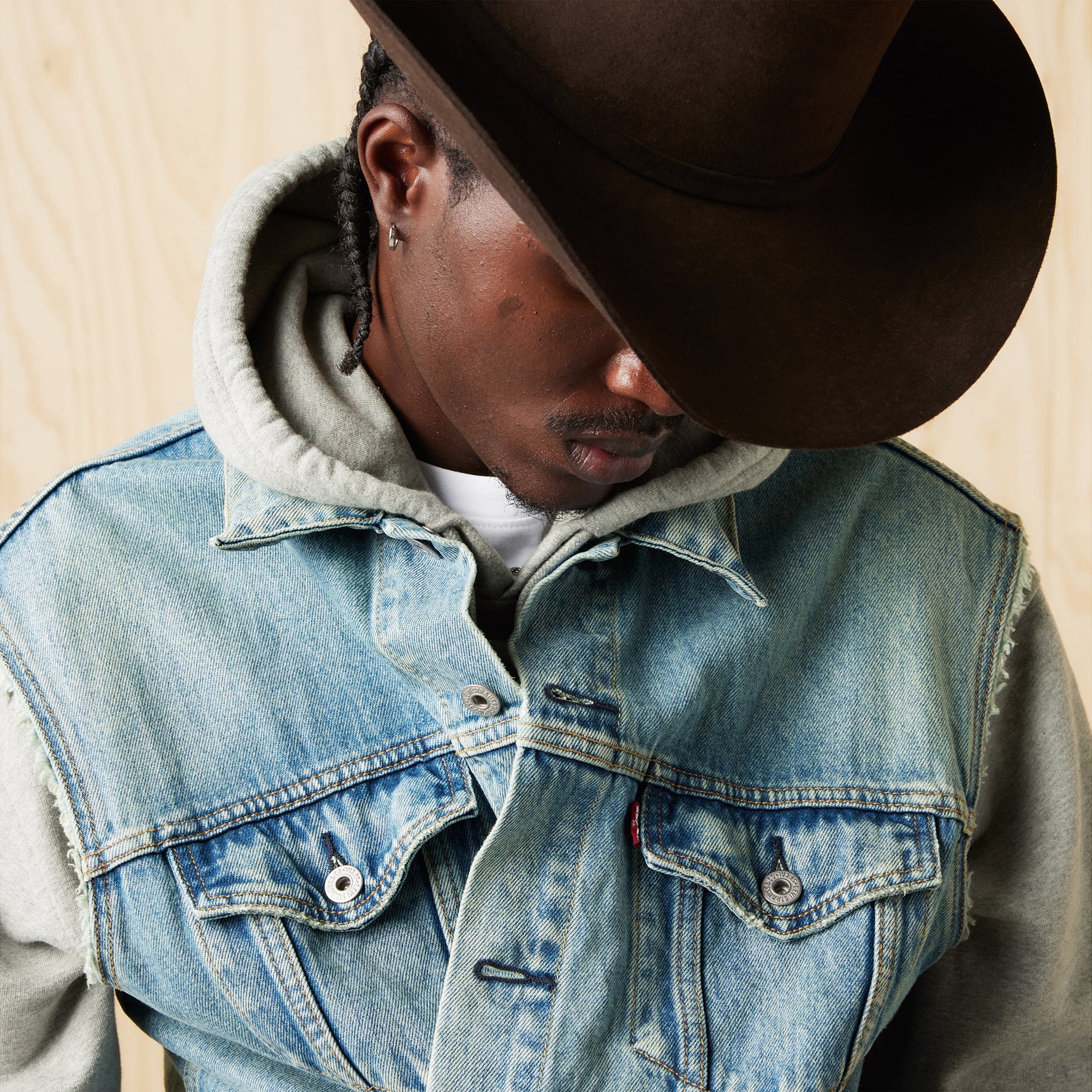 Levi's? Men's Relaxed Trucker Vest - 图片 4