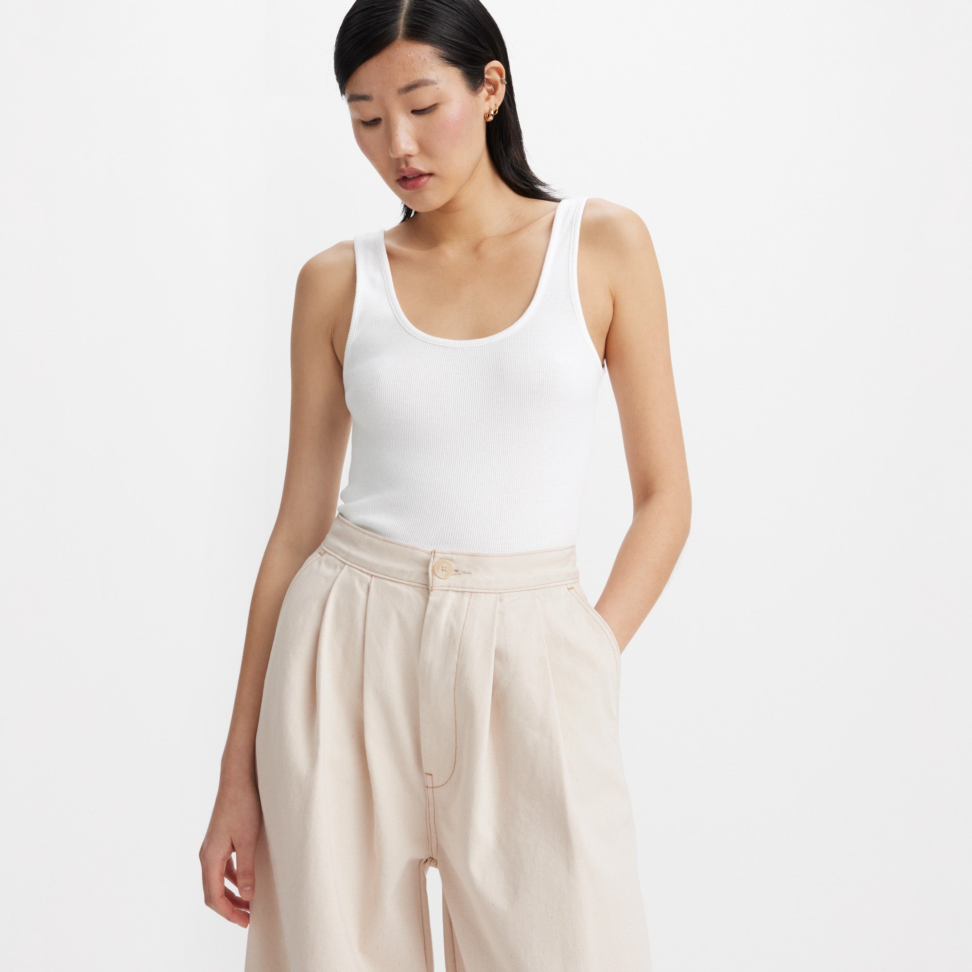 Levi's? Made Of Japan Denim Pleated Trousers - 图片 4