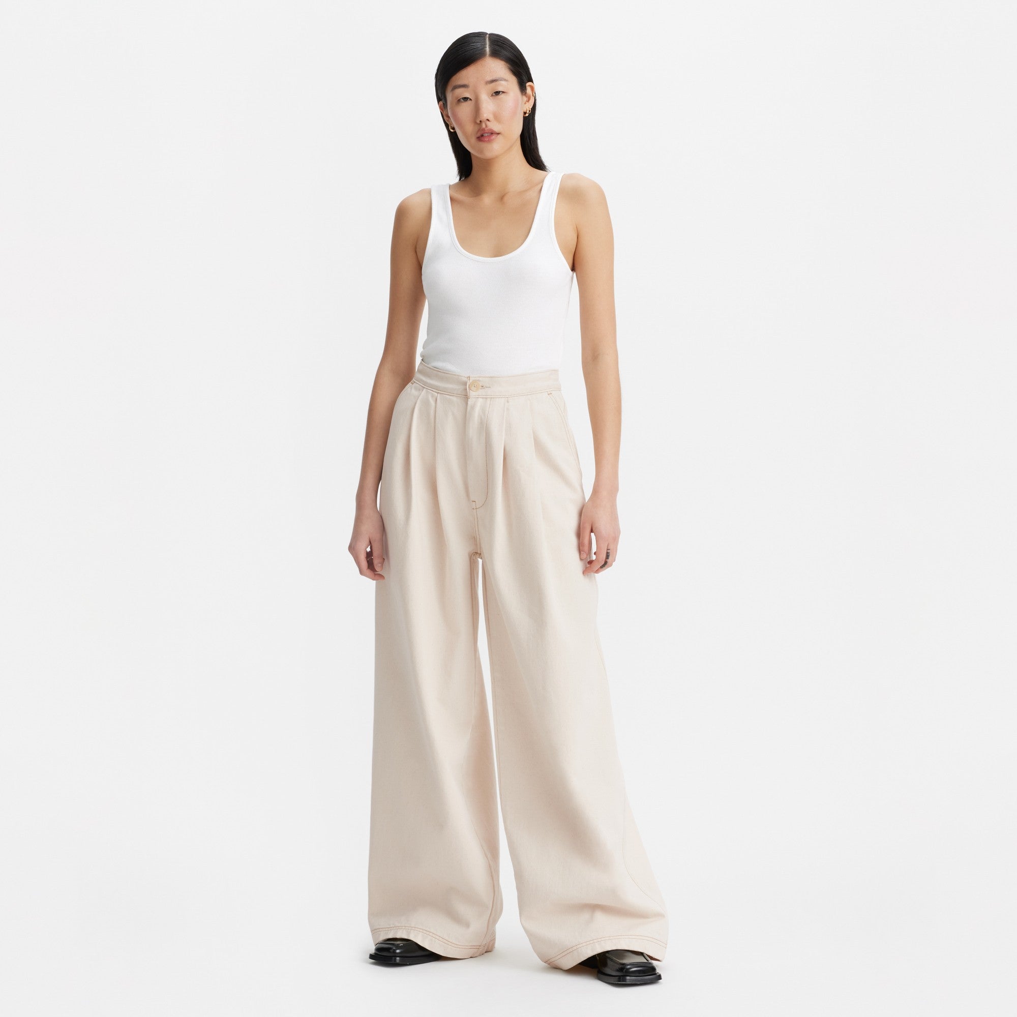 Levi's? Made Of Japan Denim Pleated Trousers - 图片 2