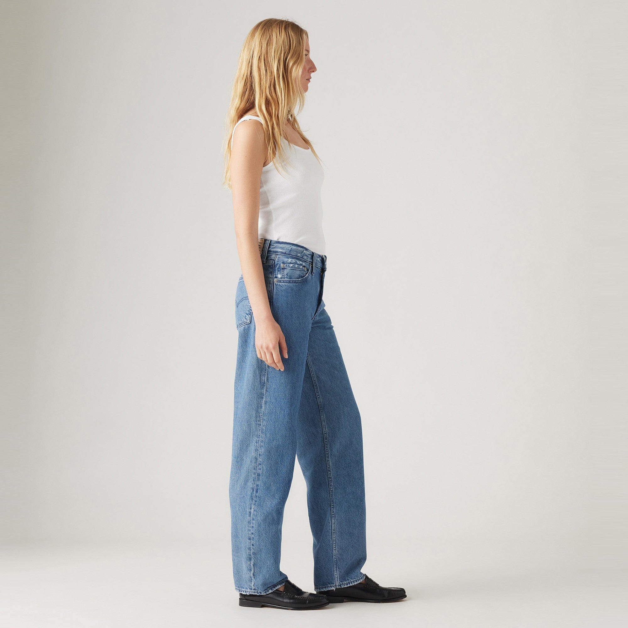Levi's® Women's WellThread® Baggy Dad Jeans - 图片 4