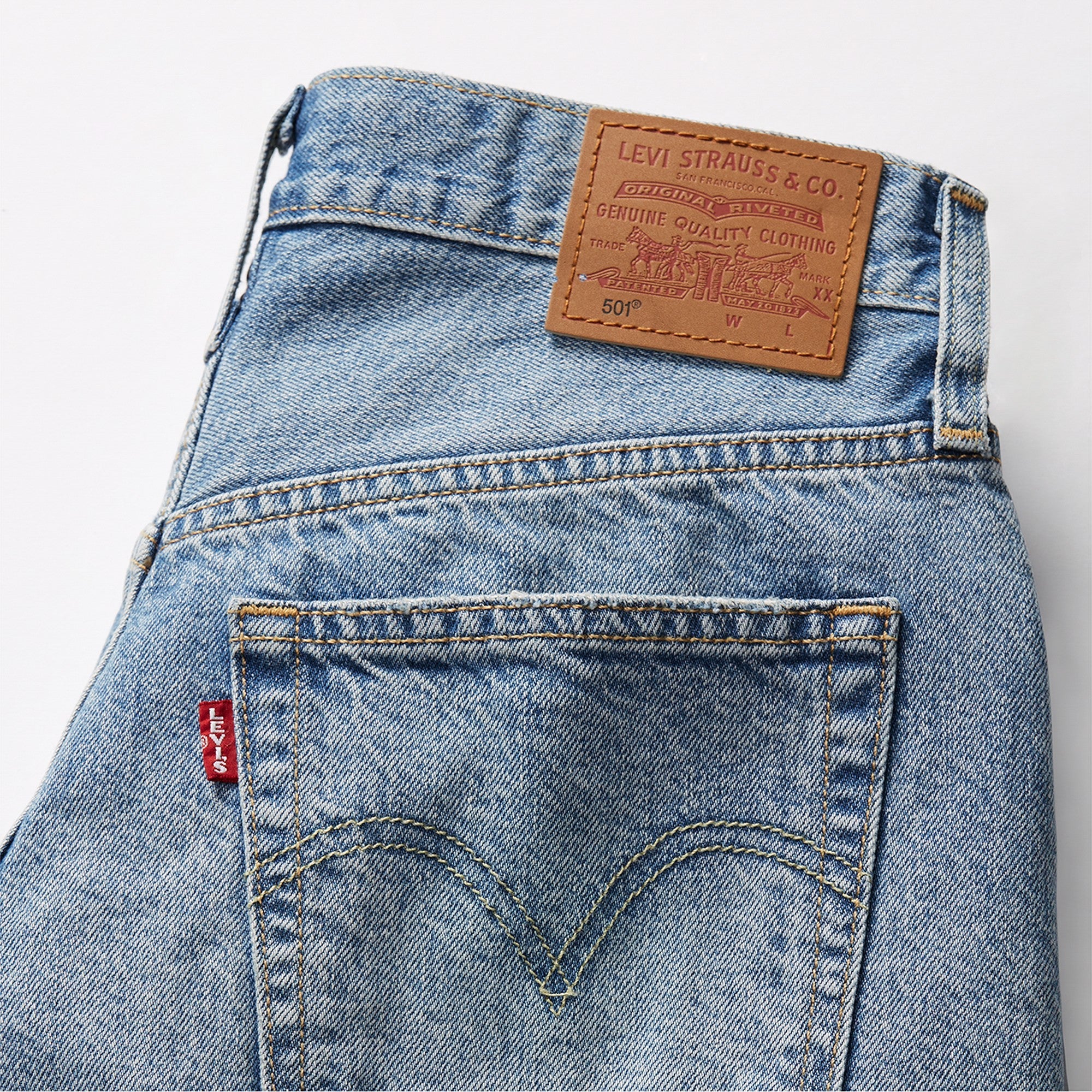 Levi's® Women's 501® Mid-Thigh Shorts - 图片 7