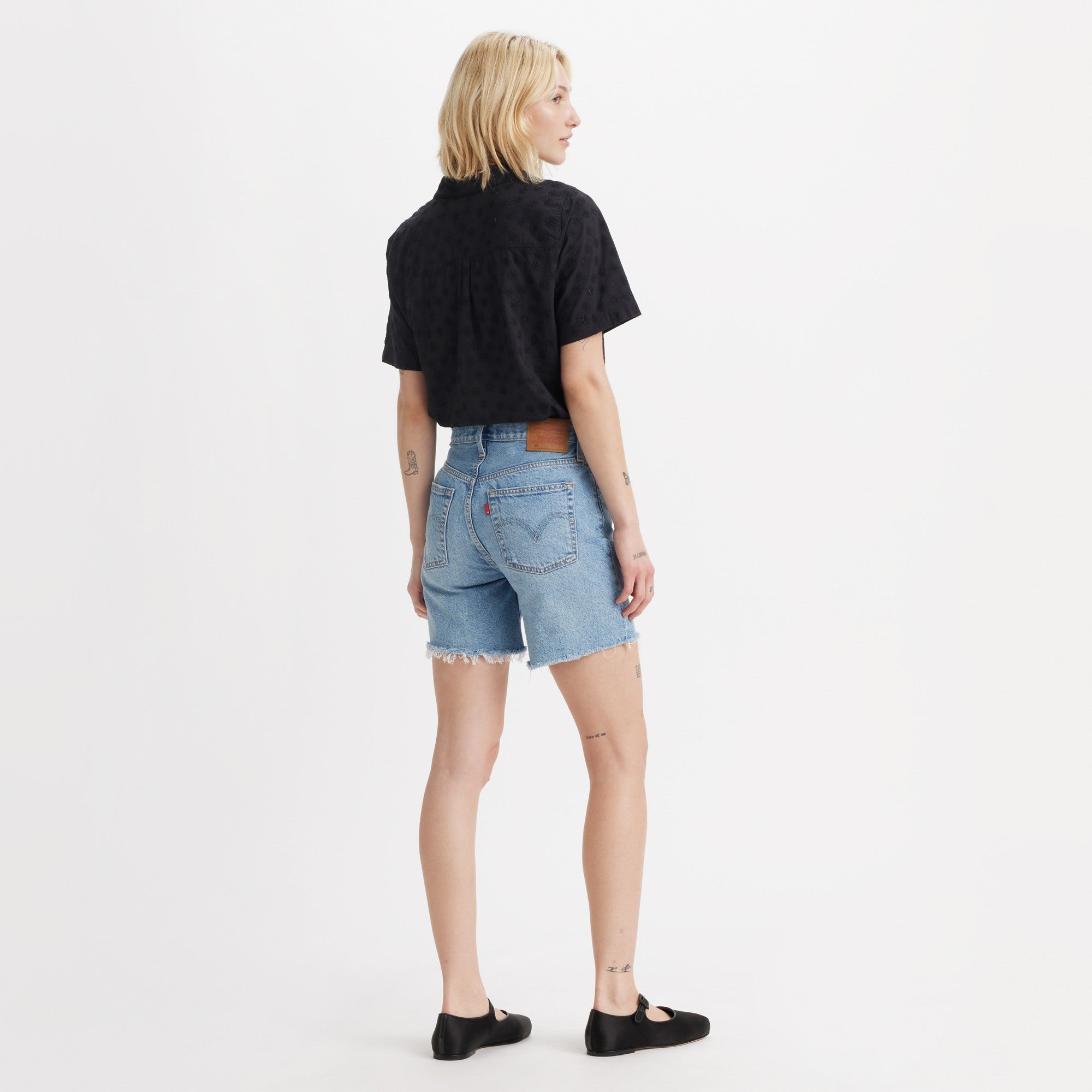 Levi's® Women's 501® Mid-Thigh Shorts - 图片 5