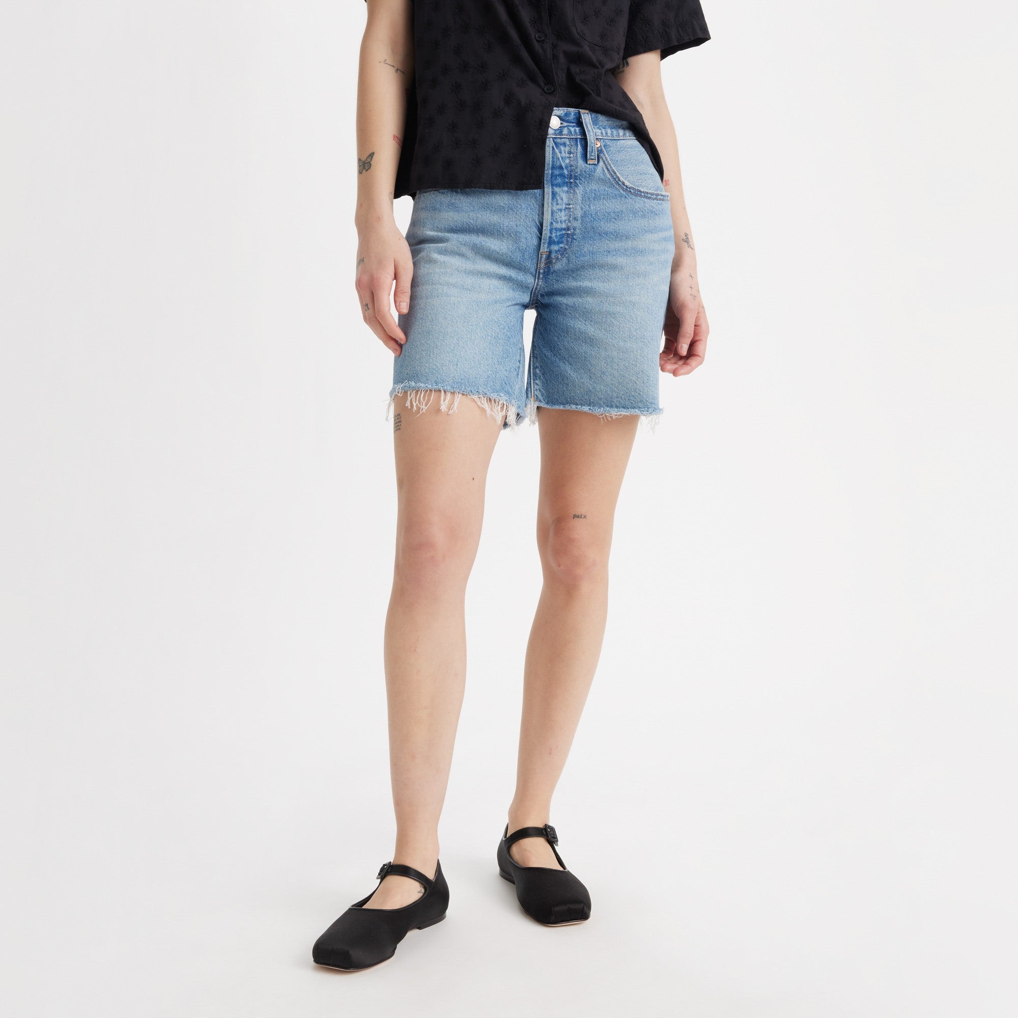 Levi's® Women's 501® Mid-Thigh Shorts - 图片 6