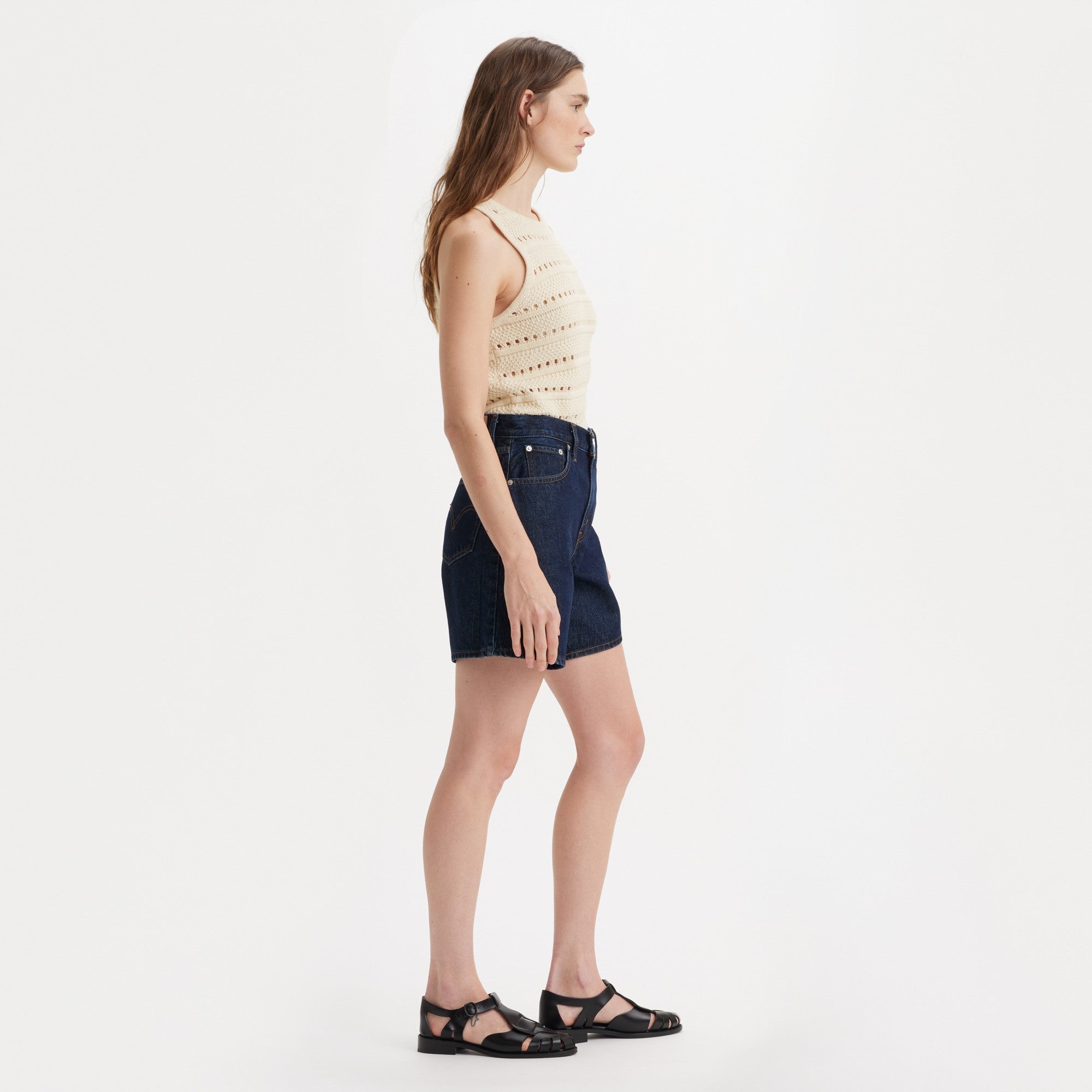 Levi's® Women's High-Rise Baggy Shorts - 图片 3