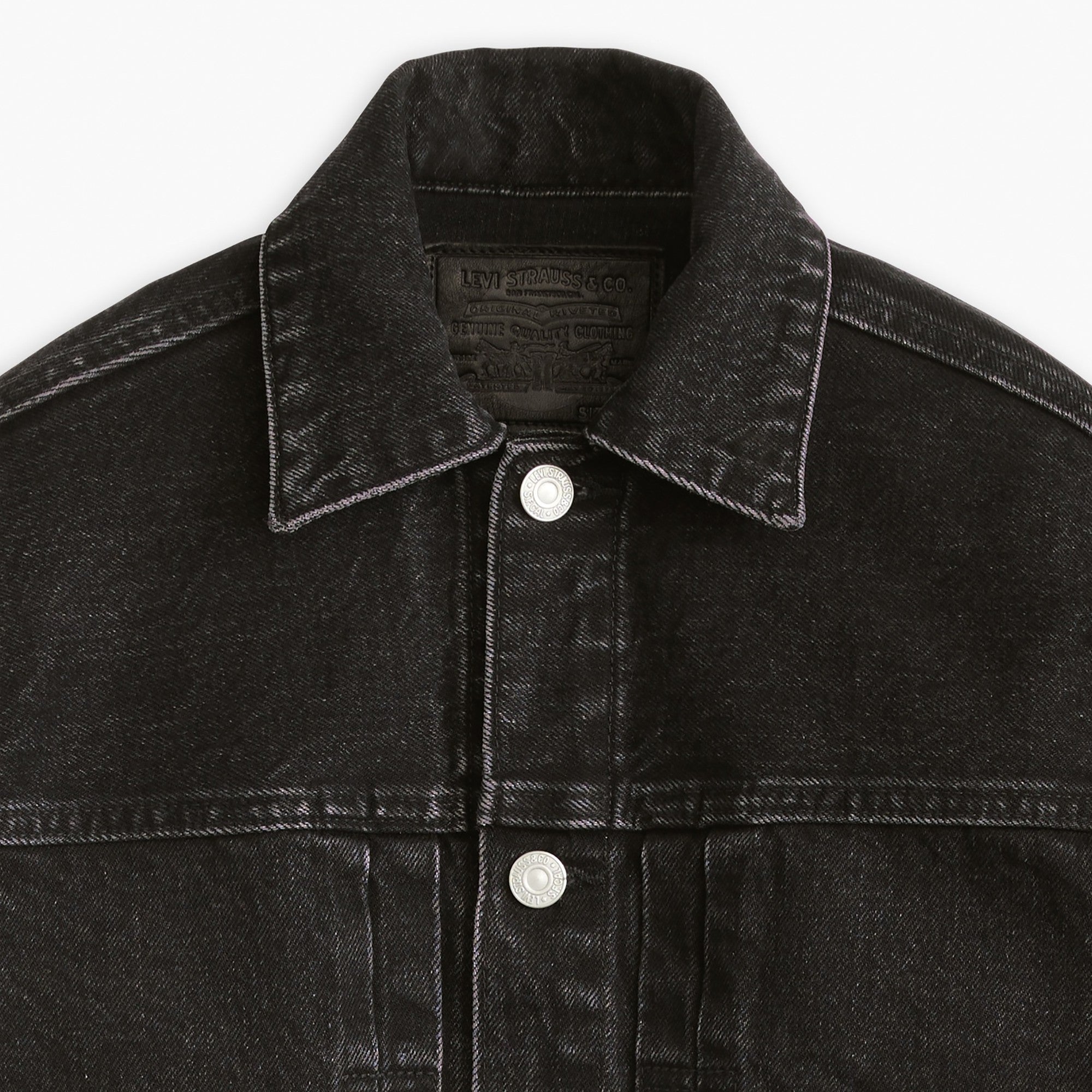 Levi's? Women's Made Of Japan Denim Type II Trucker Jacket - 图片 4