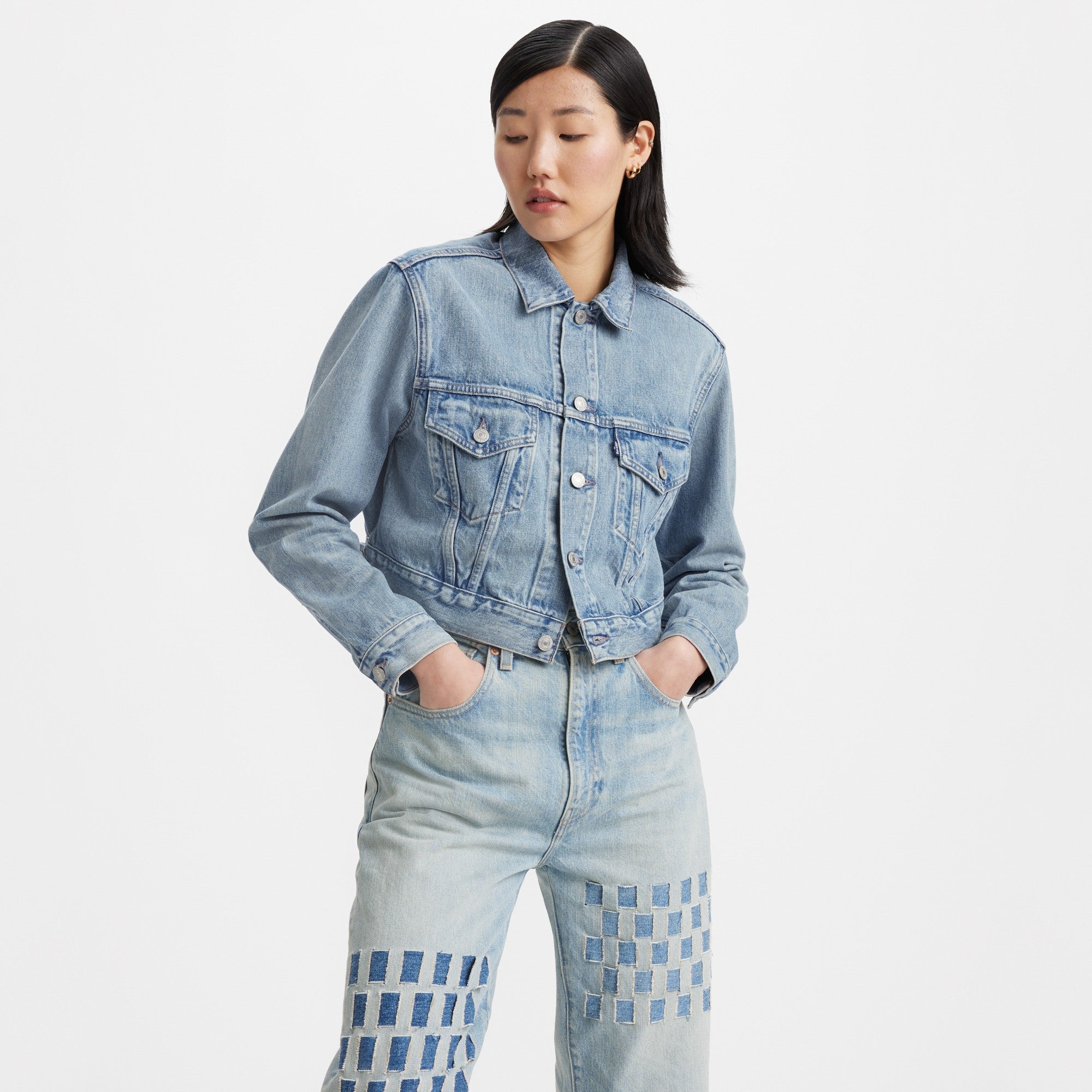 Levi's? Women's Made In Japan Short Type III Trucker Jacket - 图片 4