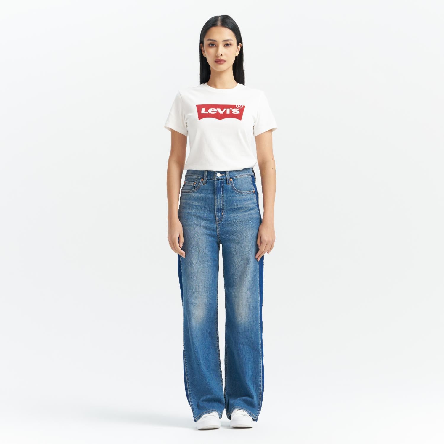 Levi's® Women's Performance Cool High-Waisted Loose Straight Jeans - 图片 2