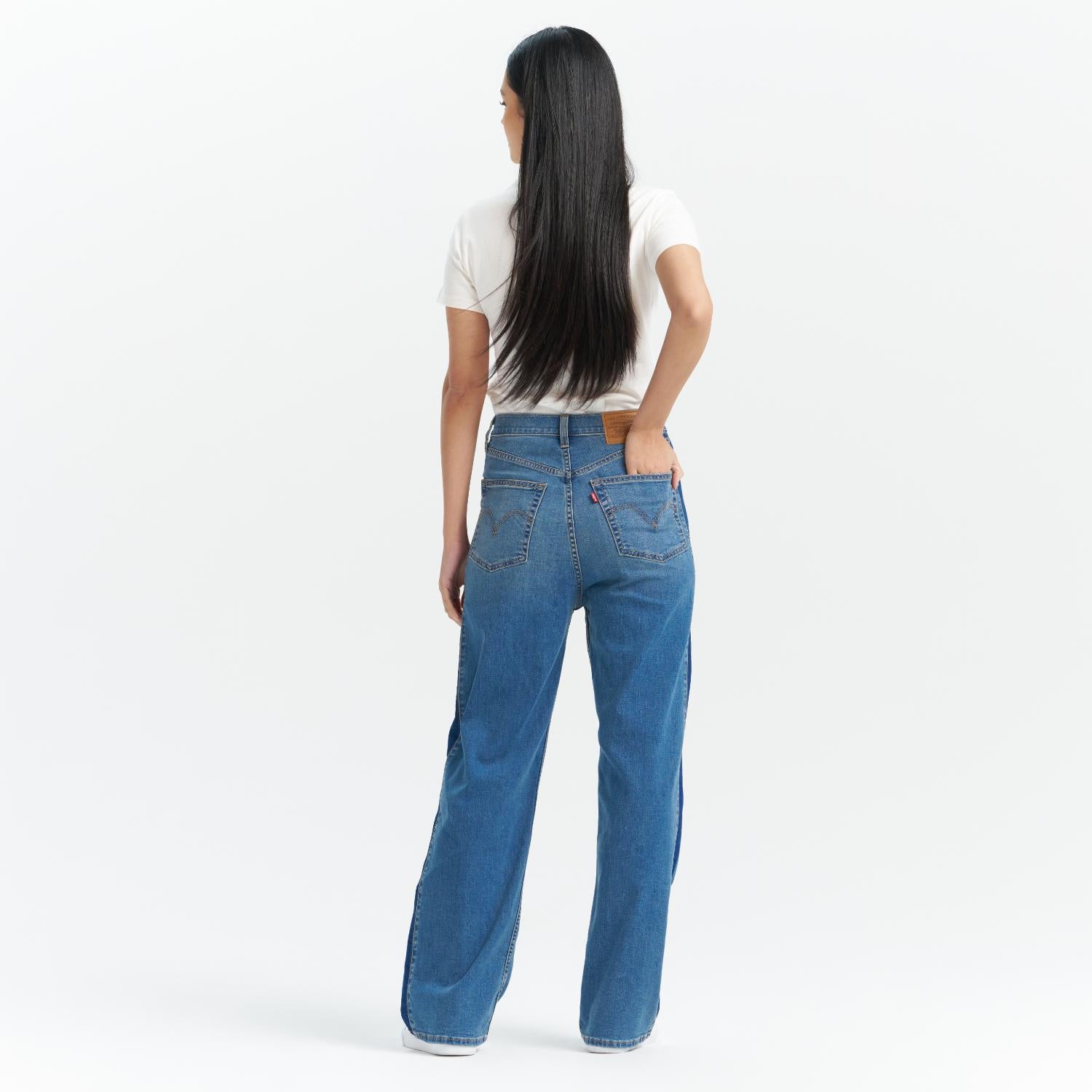 Levi's® Women's Performance Cool High-Waisted Loose Straight Jeans - 图片 5