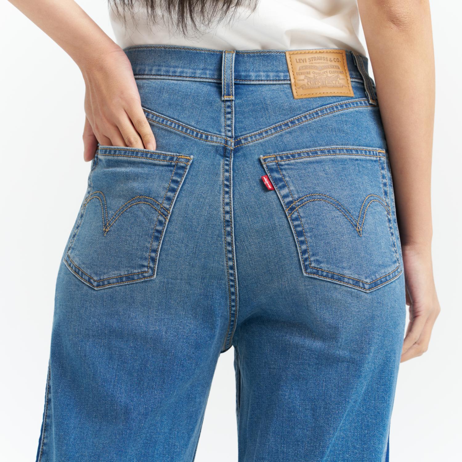 Levi's® Women's Performance Cool High-Waisted Loose Straight Jeans - 图片 8