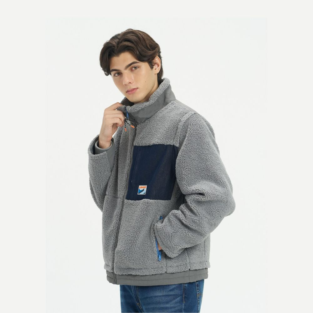 Levi's® Men's lambswool Warm jacket with removable sleeves - 图片 3