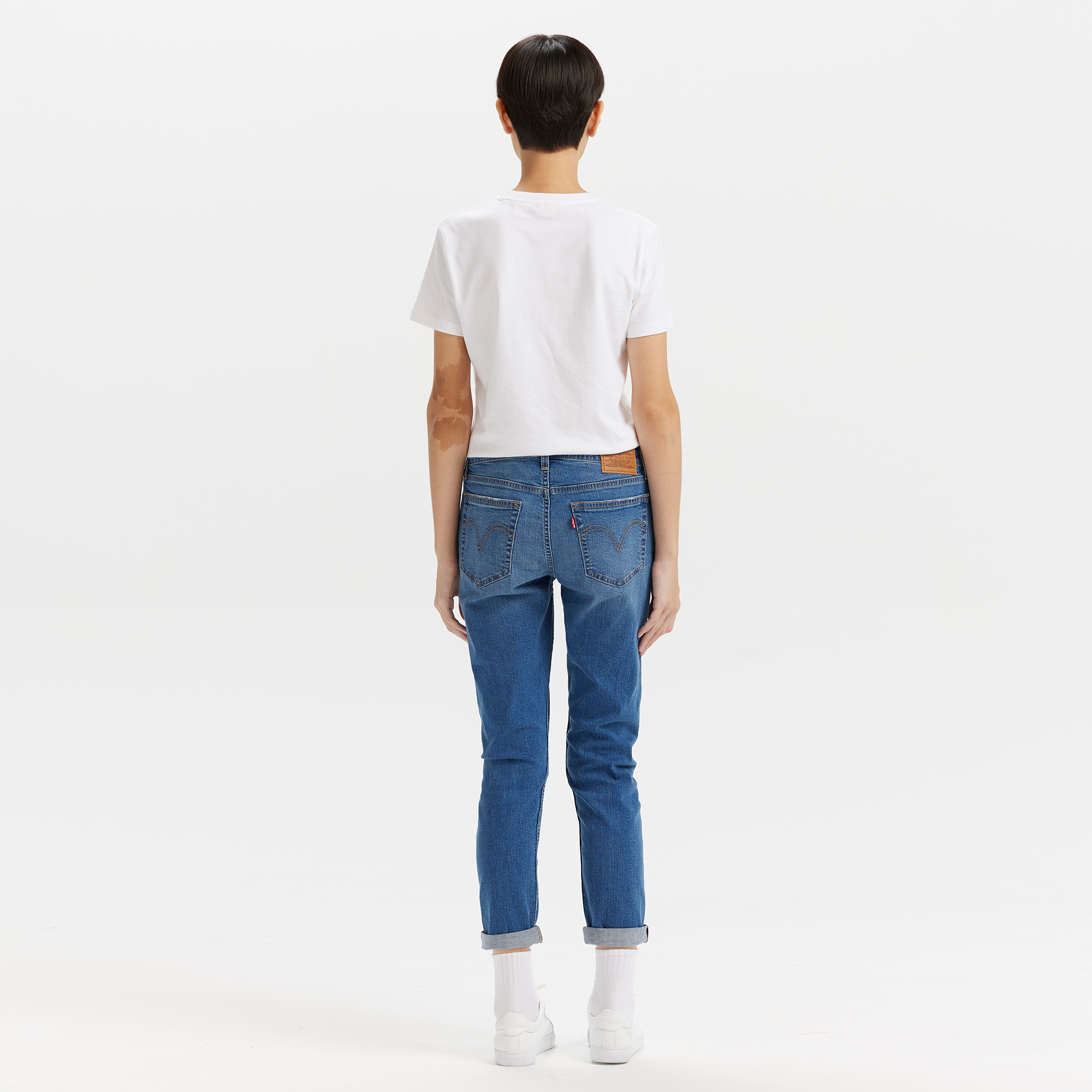Levi's® Women's Boyfriend Mid-Rise Tapered Jeans - 图片 3