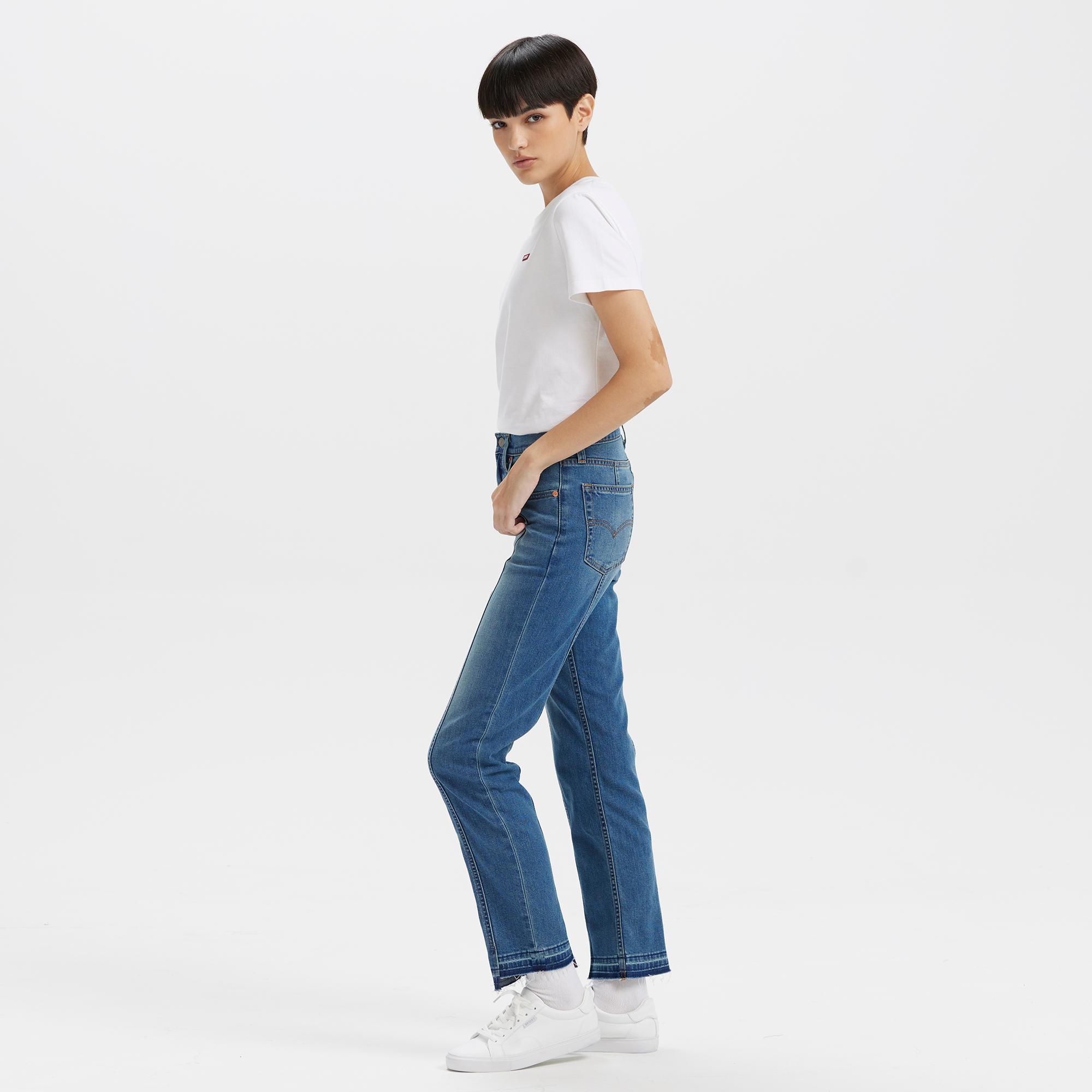 Levi's® Women's Boyfriend Mid-Rise Tapered Jeans - 图片 4