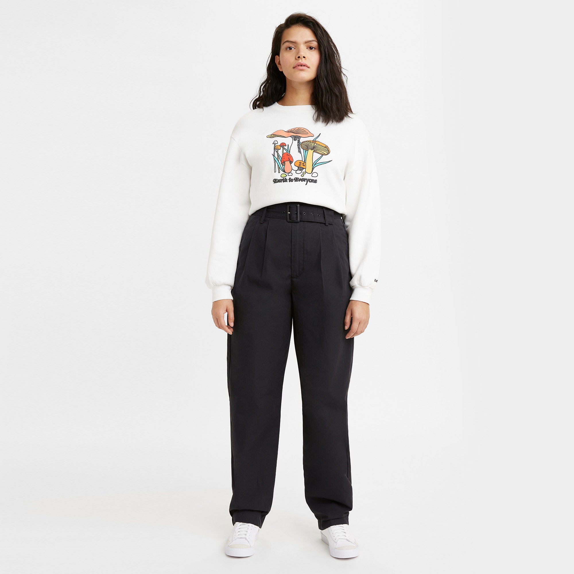 Levi's? Women's Tailored High Loose Taper Pants - 图片 2