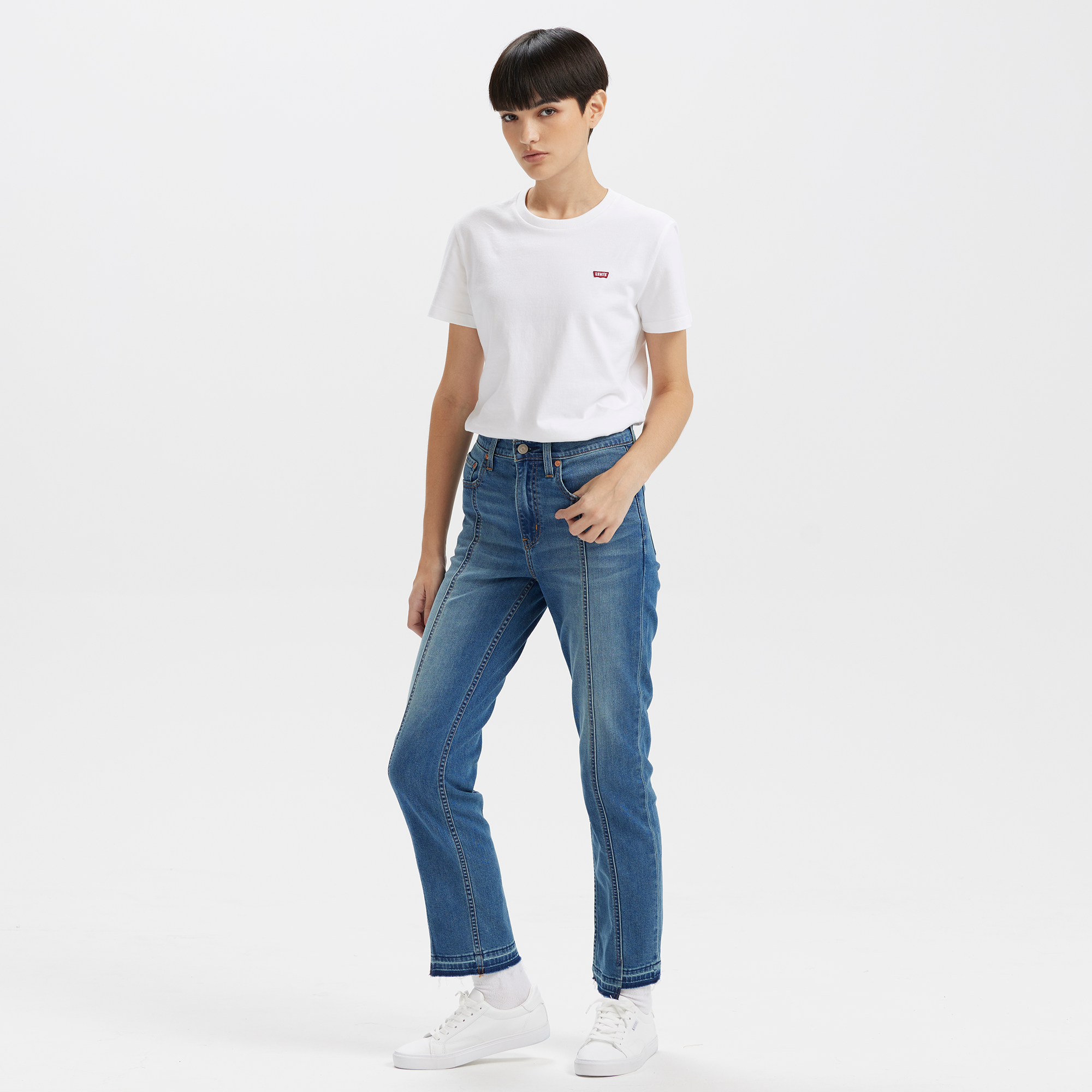 Levi's® Women's Boyfriend Mid-Rise Tapered Jeans - 图片 3
