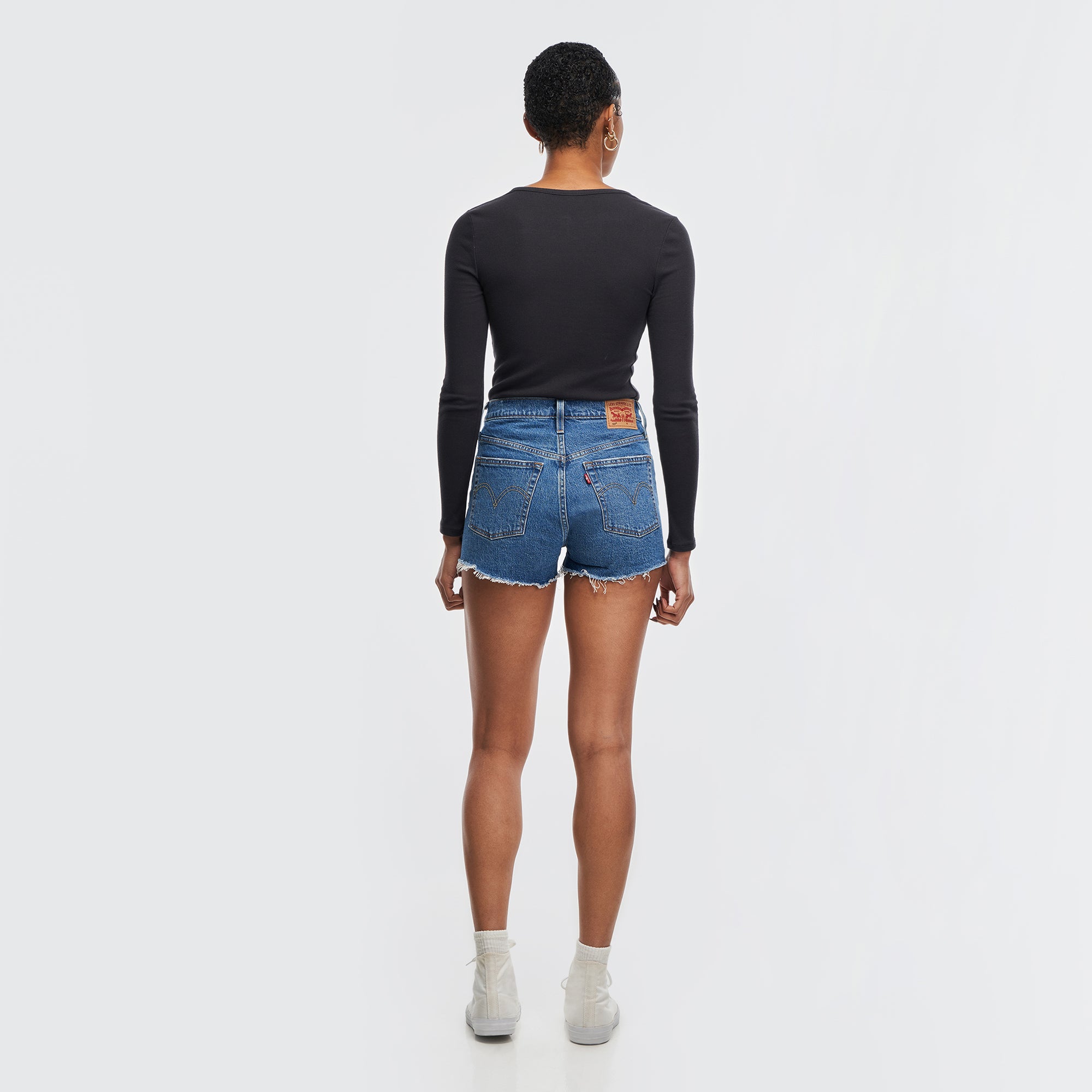 Levi's® Women's 501® Original High-Rise Jean Shorts - 图片 3