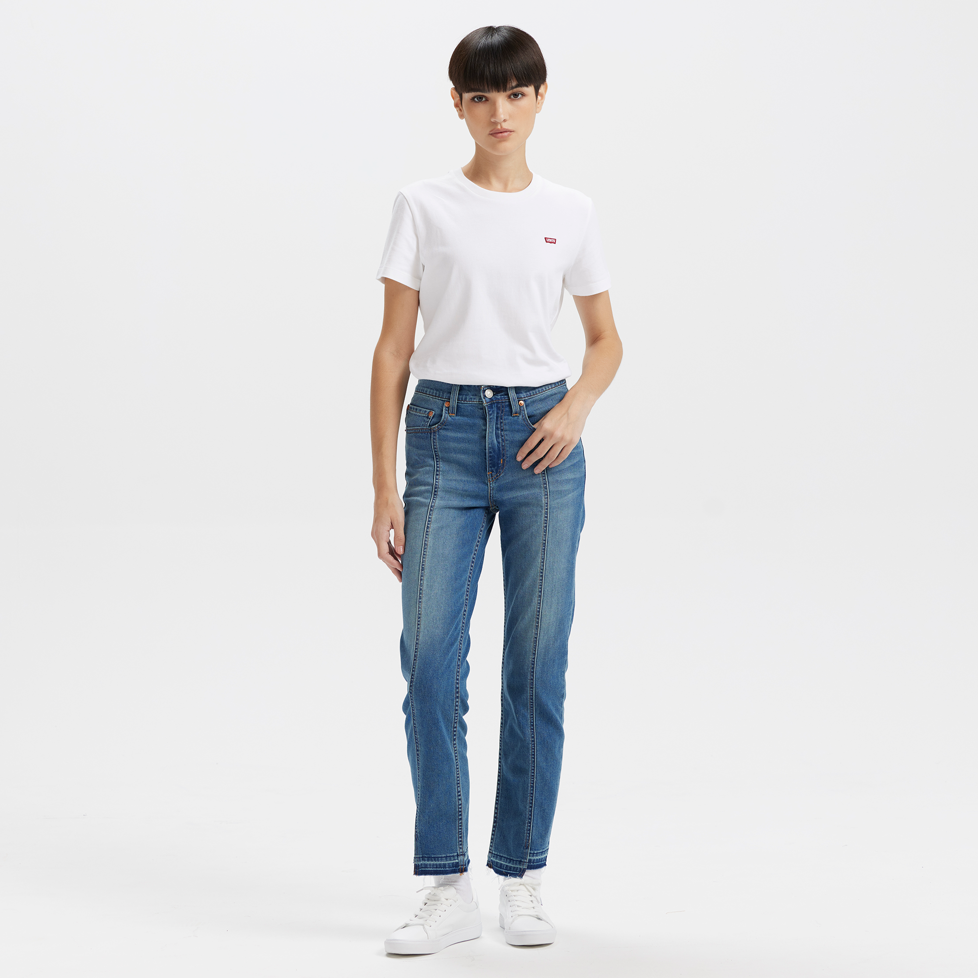 Levi's® Women's Boyfriend Mid-Rise Tapered Jeans - 图片 2