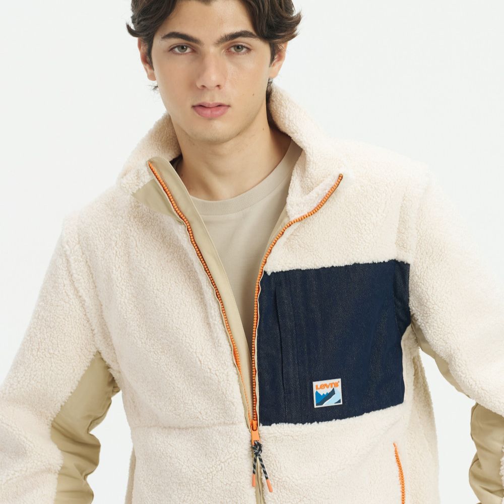Levi's® Men's lambswool Warm jacket with removable sleeves - 图片 6