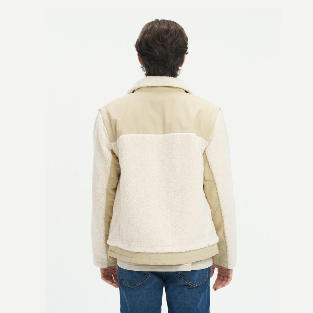 Levi's® Men's lambswool Warm jacket with removable sleeves - 图片 7