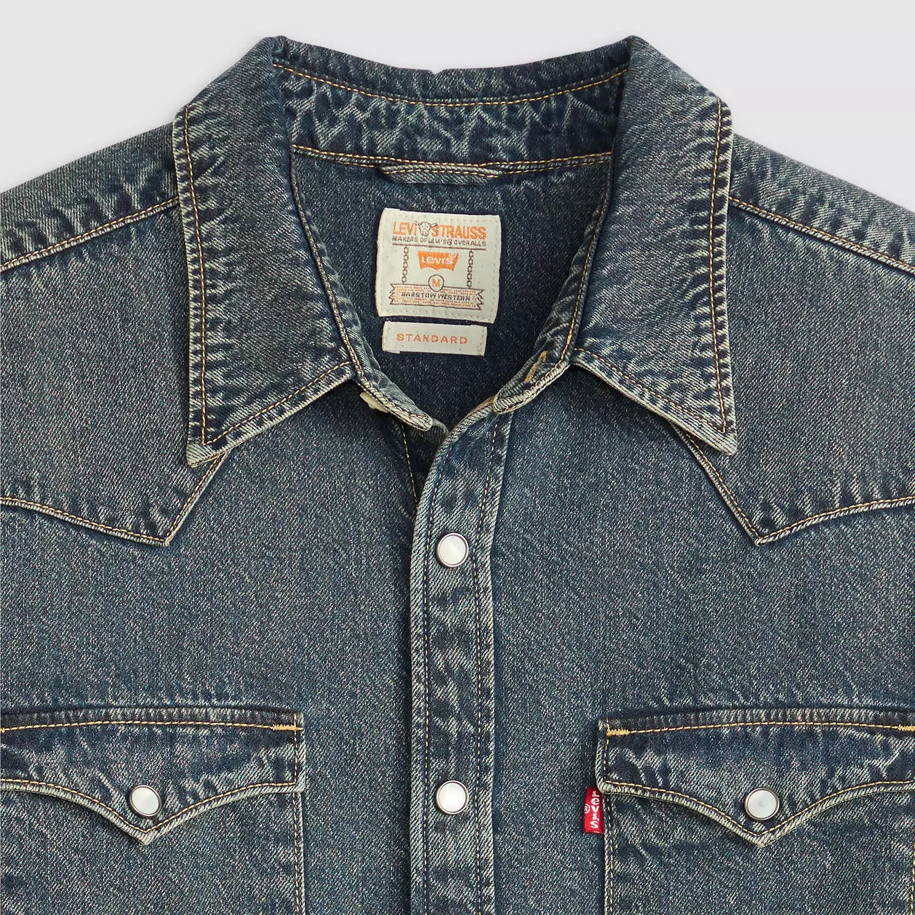Levi's® Men's Barstow Standard Fit Western Shirt - 图片 4