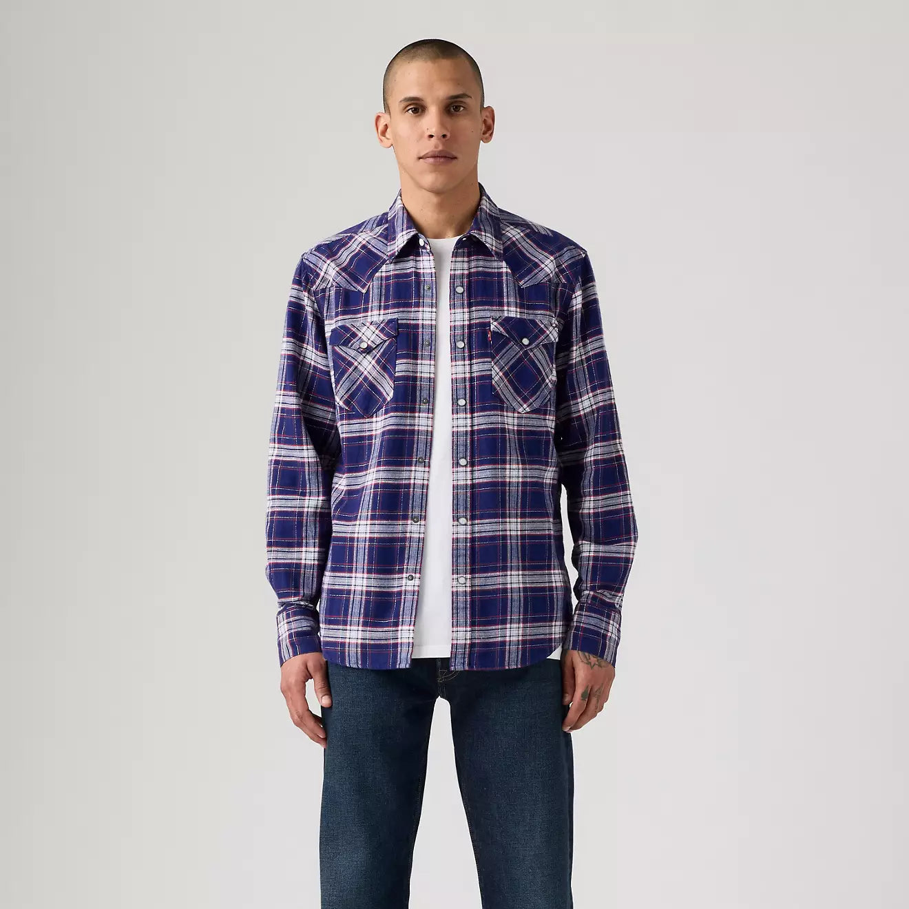 Levi's® Men's Barstow Standard Fit Western Shirt - 图片 2