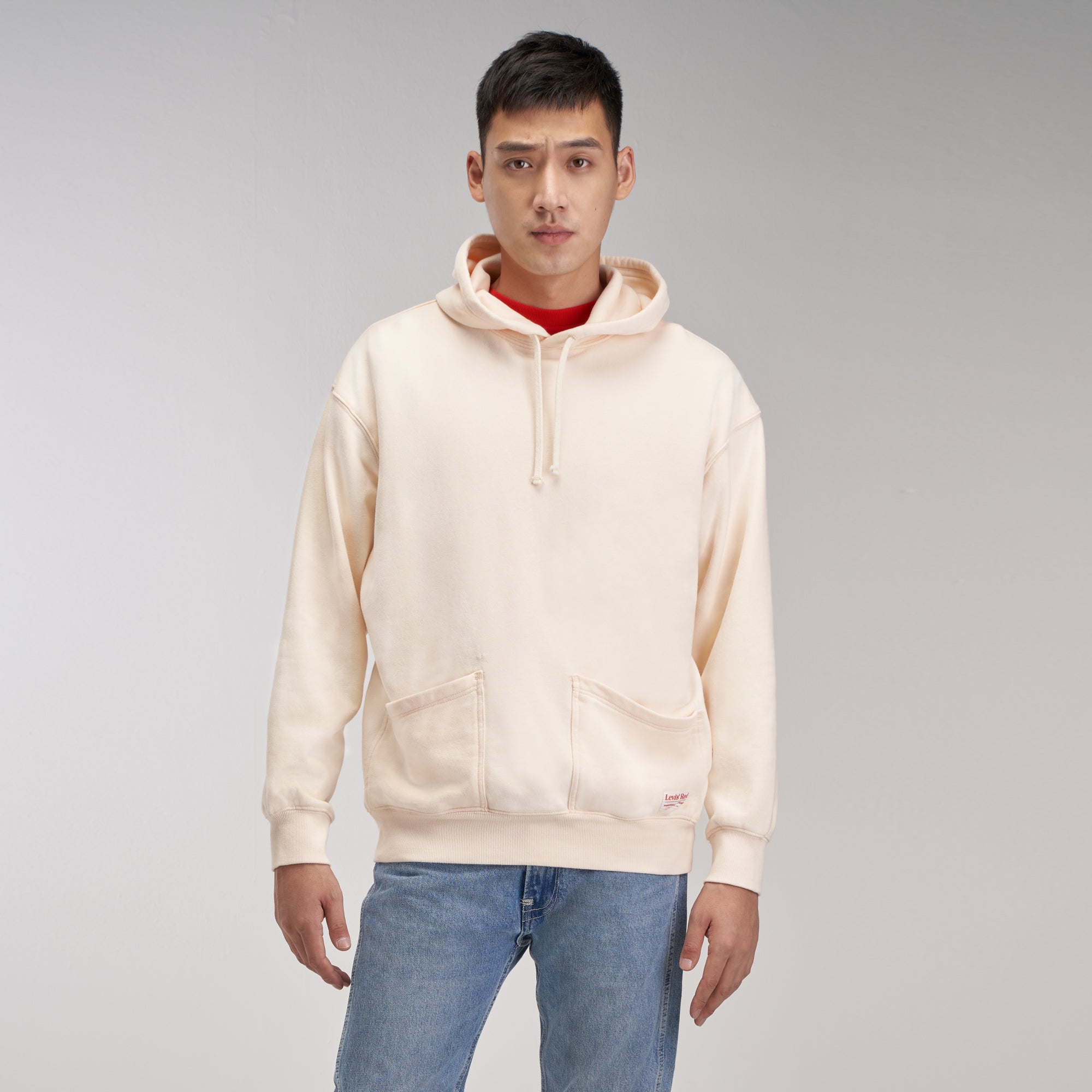 Levi's? Red Men's Hooded Sweatshirt