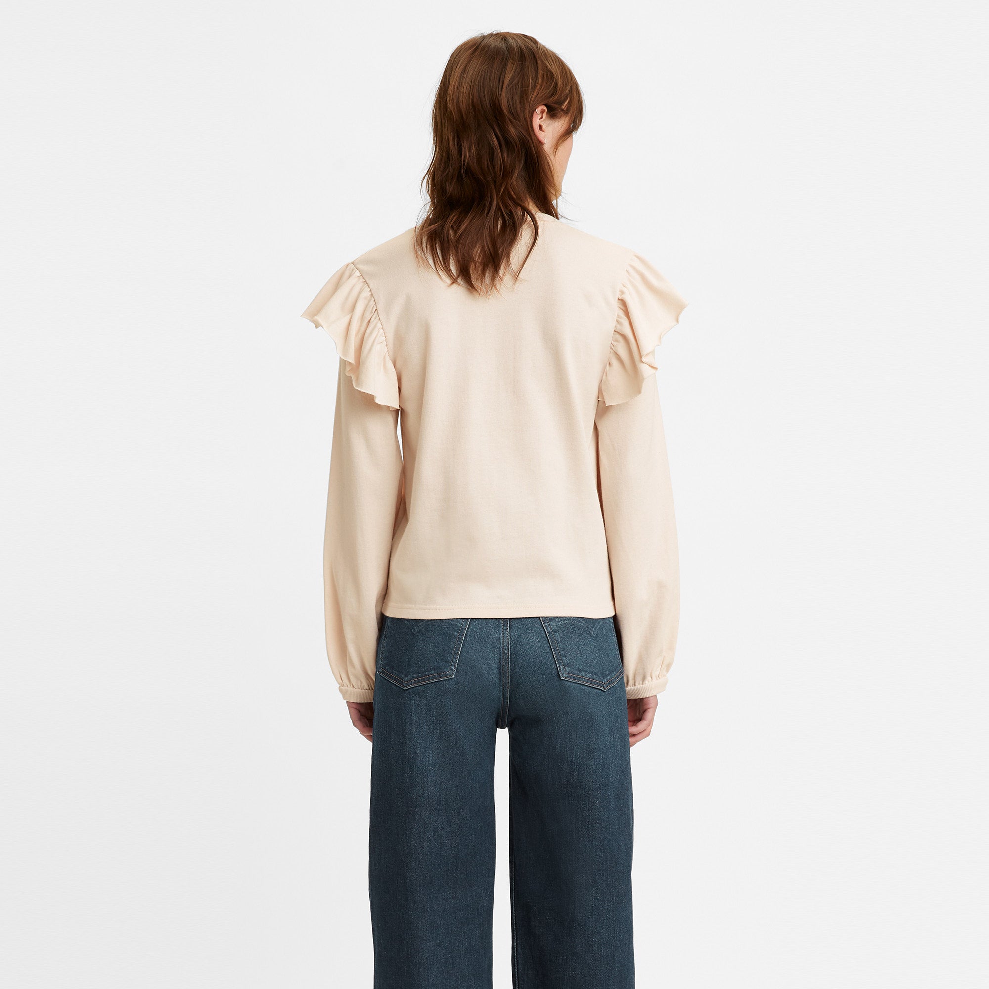 Levi's? Made & Crafted? Women's Ruffle T-Shirt - 图片 2