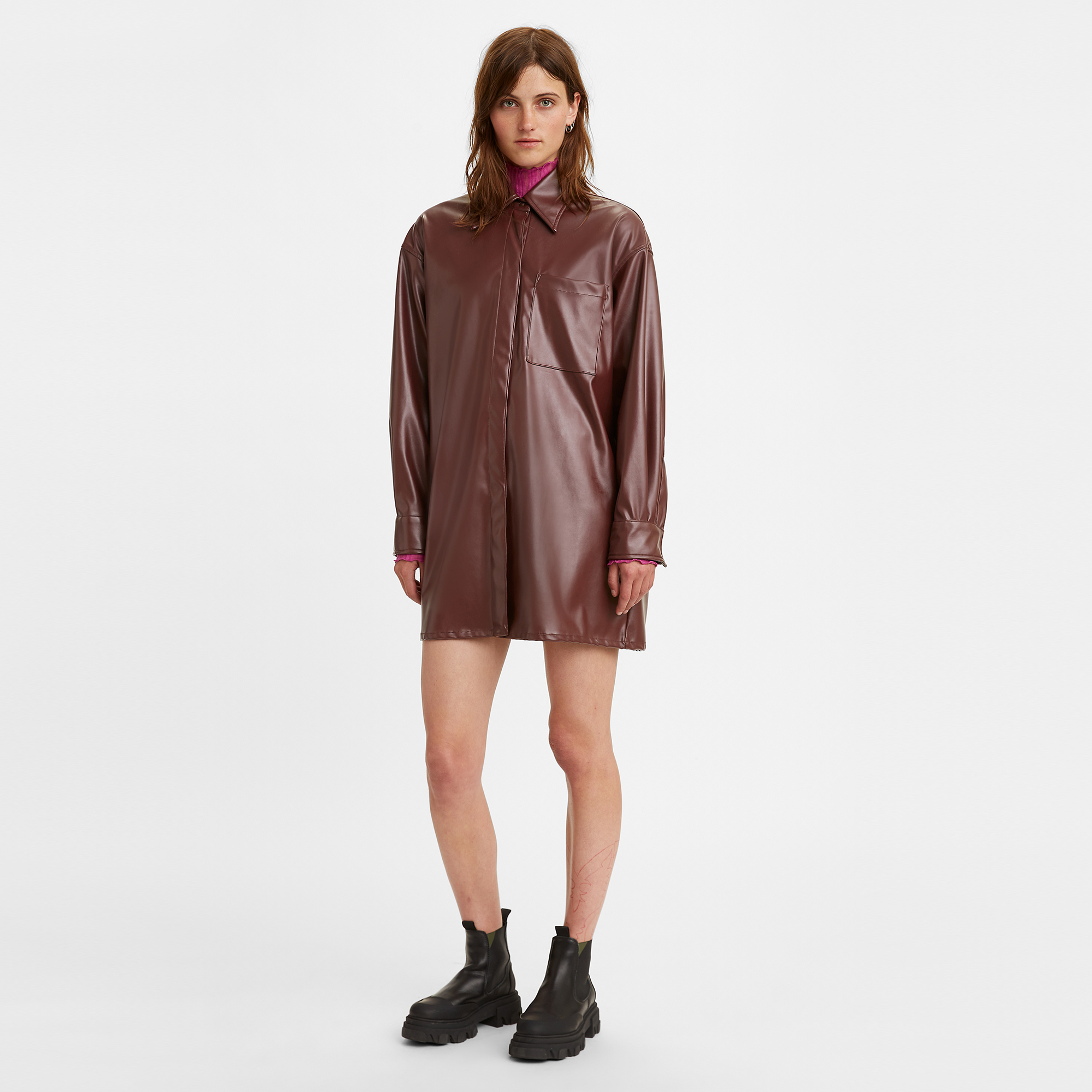 Levi's? Made & Crafted? Women's Shirring Shirt Dress