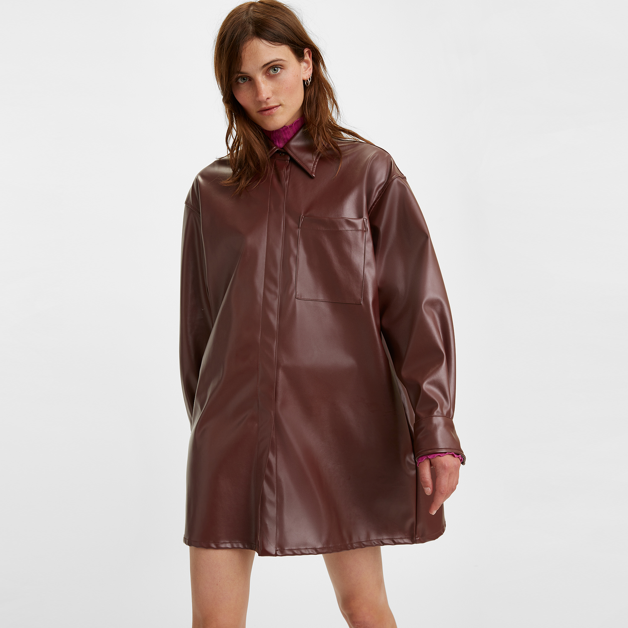 Levi's? Made & Crafted? Women's Shirring Shirt Dress - 图片 3