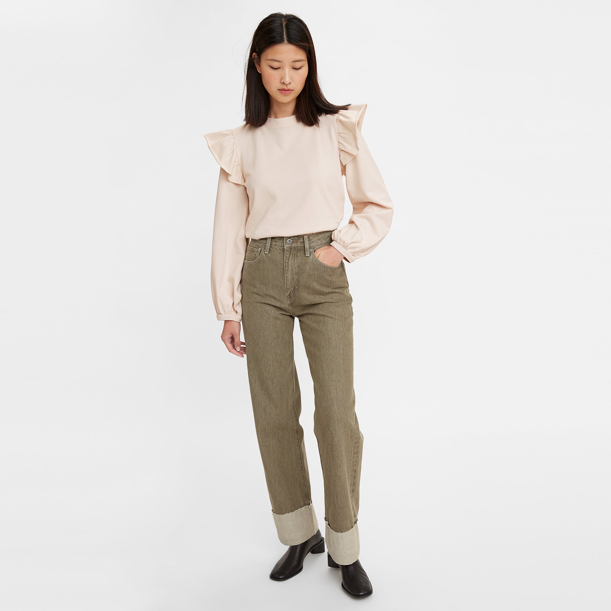 Levi's® Made & Crafted® Women's Long Column Jeans - 图片 4