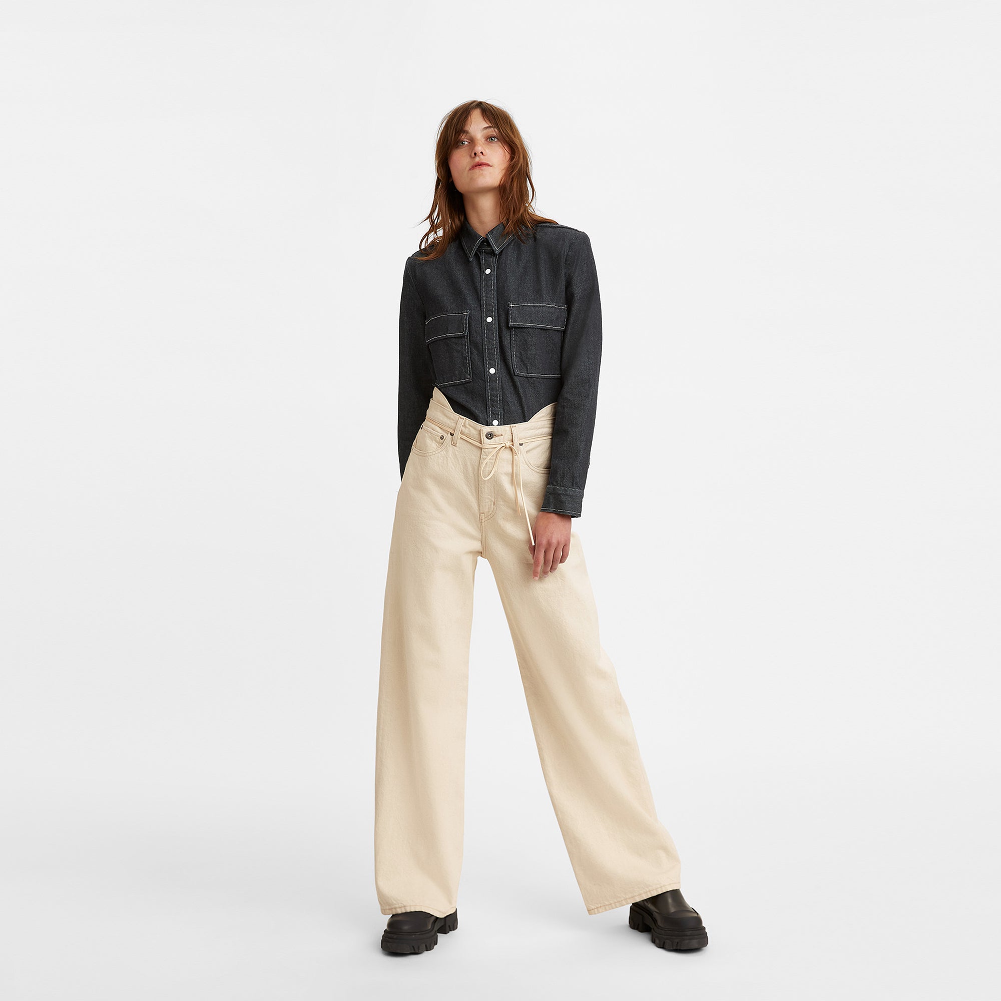 Levi's® Made & Crafted® Women's Hip Hugger Pants - 图片 4