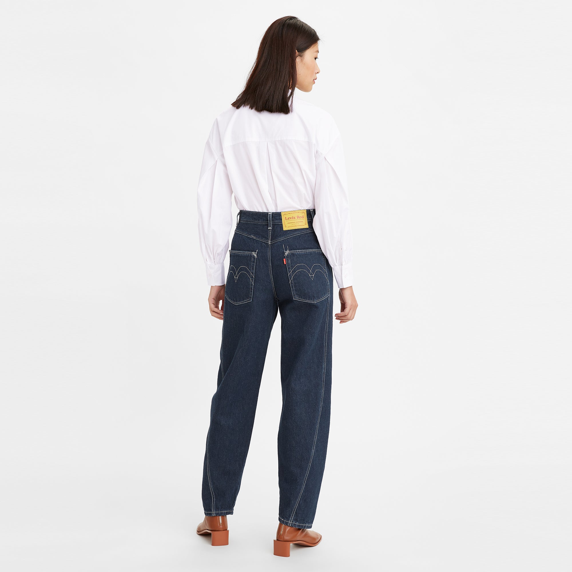 Levi's® Red Women's Twisted Jeans - 图片 2