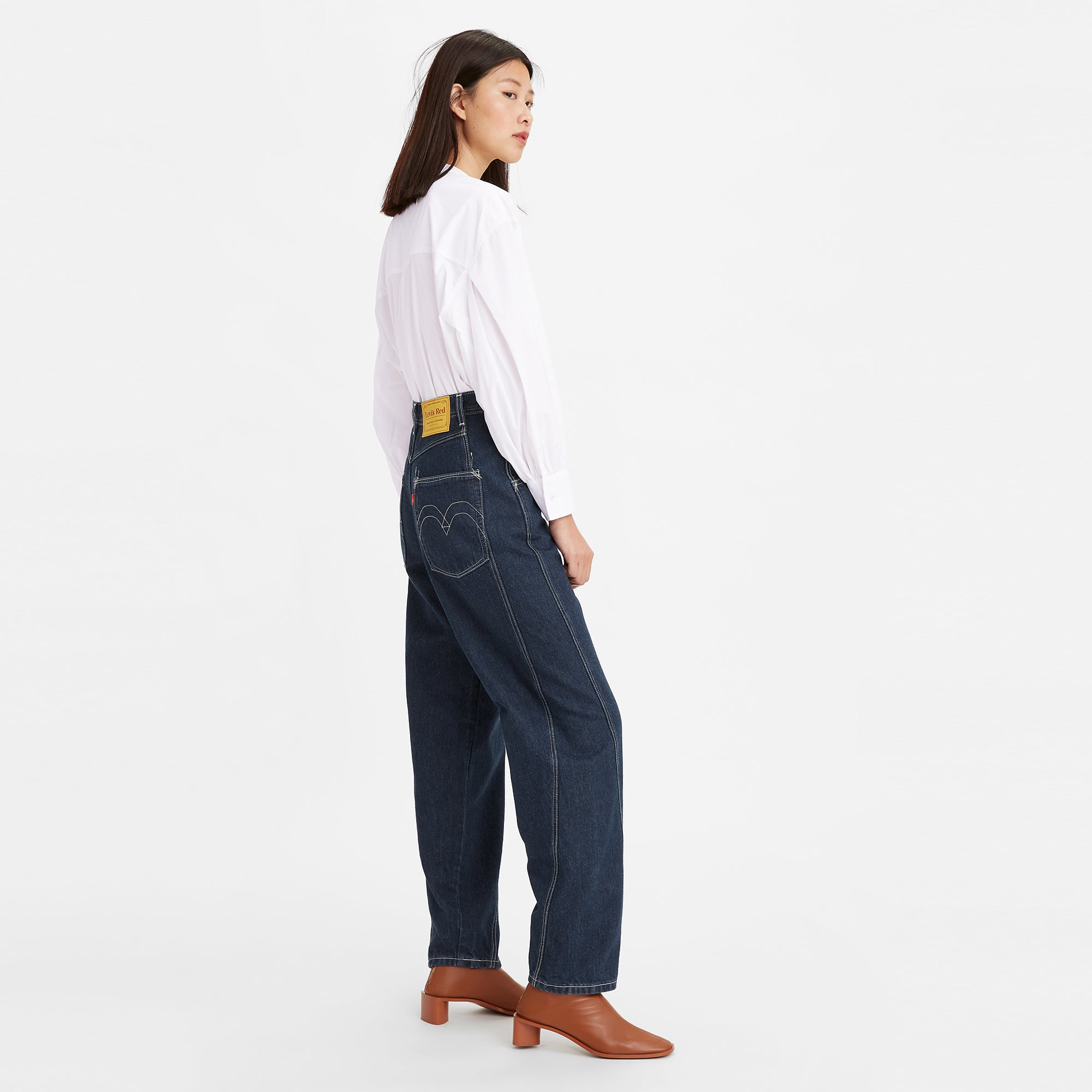 Levi's® Red Women's Twisted Jeans - 图片 3