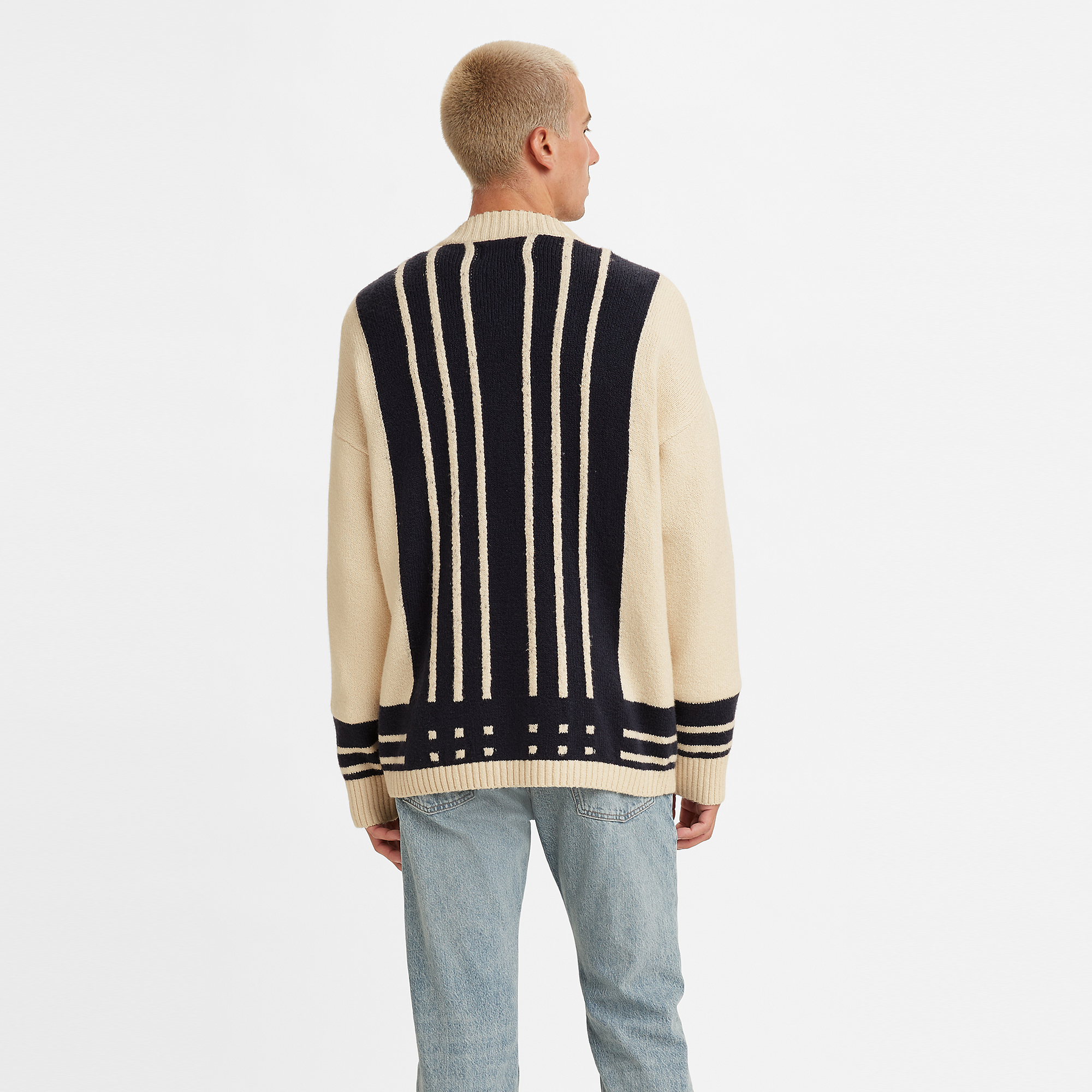 Levi's? Made & Crafted? Men's Throw Over Cardigan Sweater - 图片 2