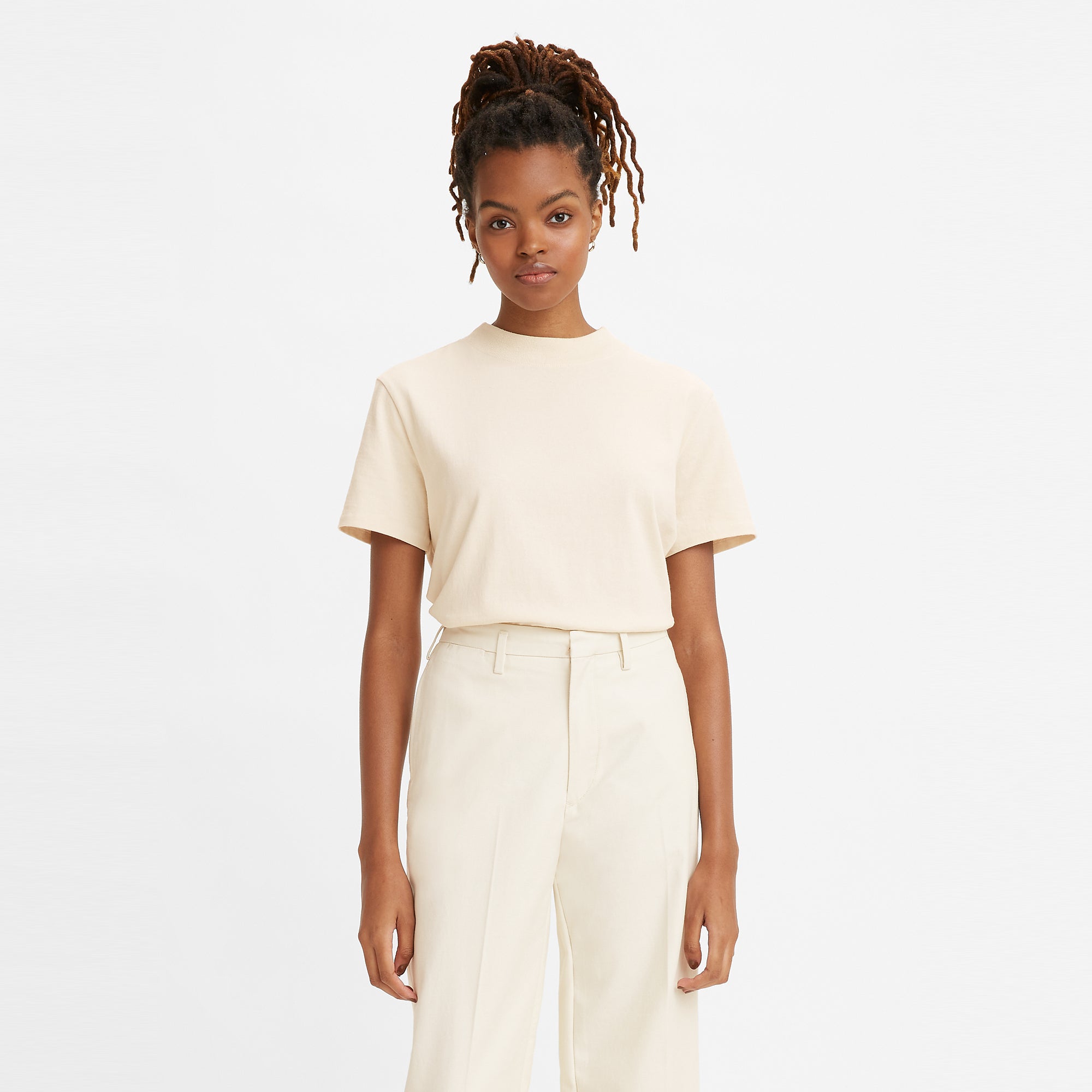 Levi's? Made & Crafted? Women's Mock Neck Tee