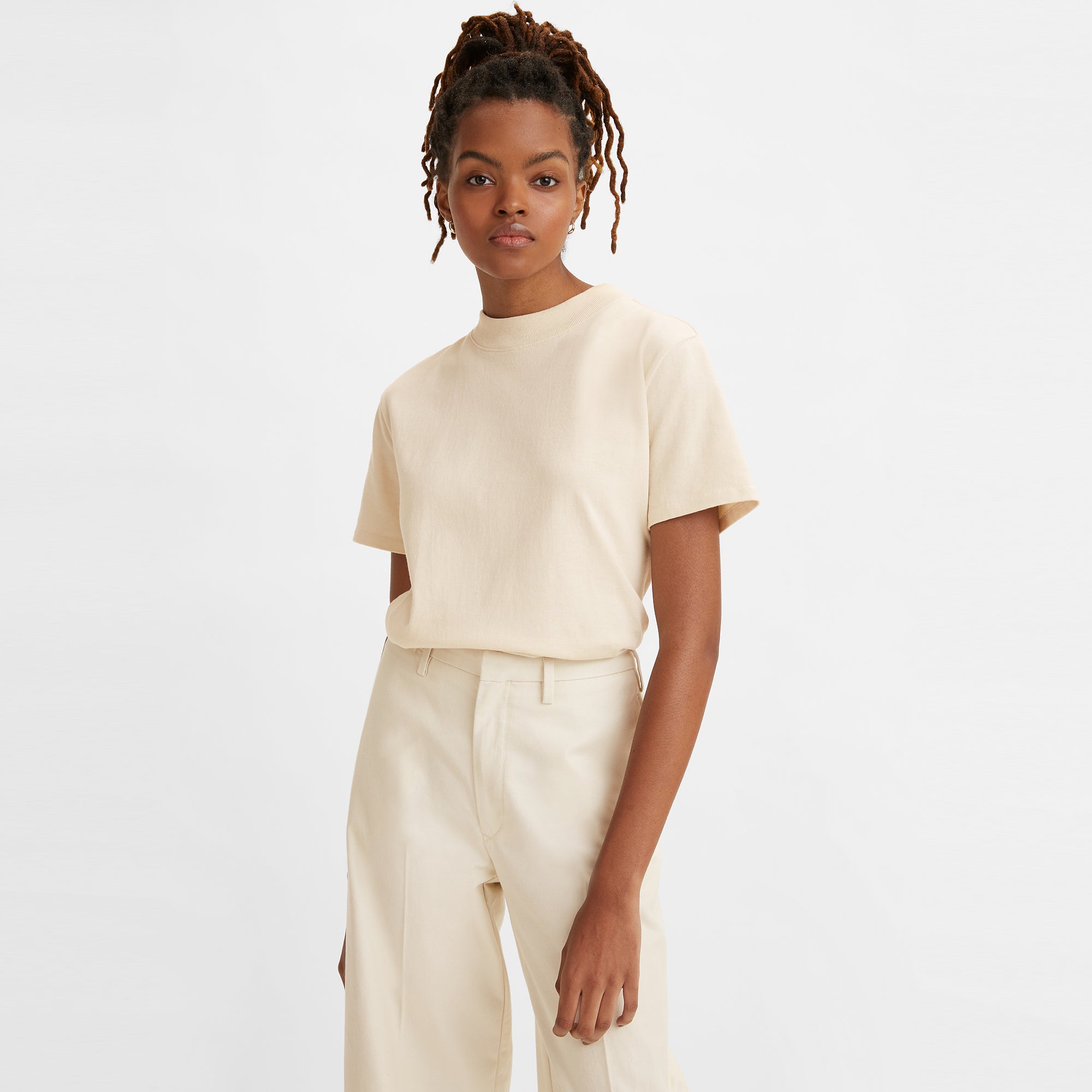 Levi's? Made & Crafted? Women's Mock Neck Tee - 图片 3