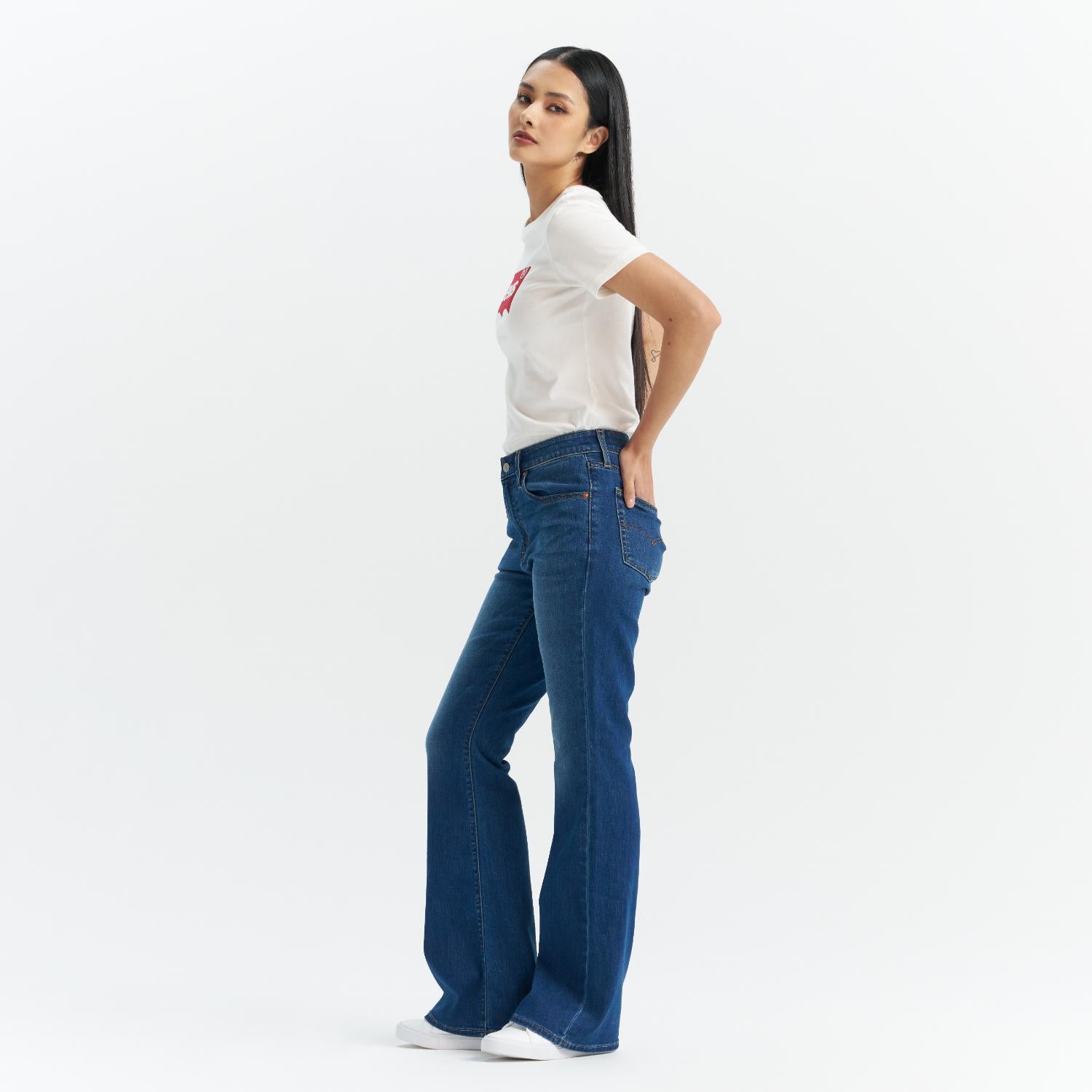 Levi's® Women's 726™ Performance Cool High-Waisted Flare Jeans - 图片 4