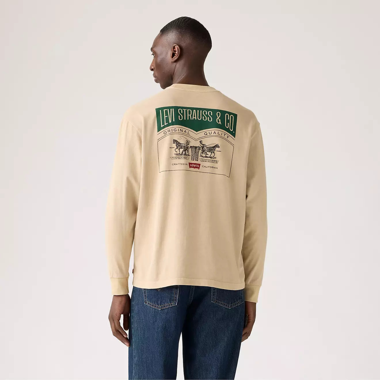 Levi's? Men's Long-Sleeve Graphic Authentic T-Shirt - 图片 3