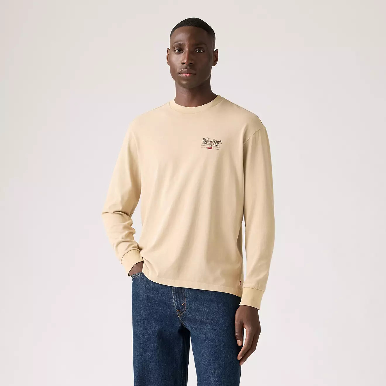 Levi's? Men's Long-Sleeve Graphic Authentic T-Shirt - 图片 2