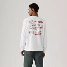 Levi's? Men's Long-Sleeve Graphic Authentic T-Shirt - 图片 4
