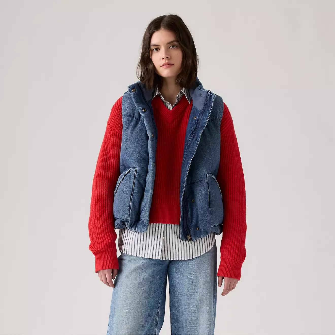 Levi's? Western Bubble Vest - 图片 2