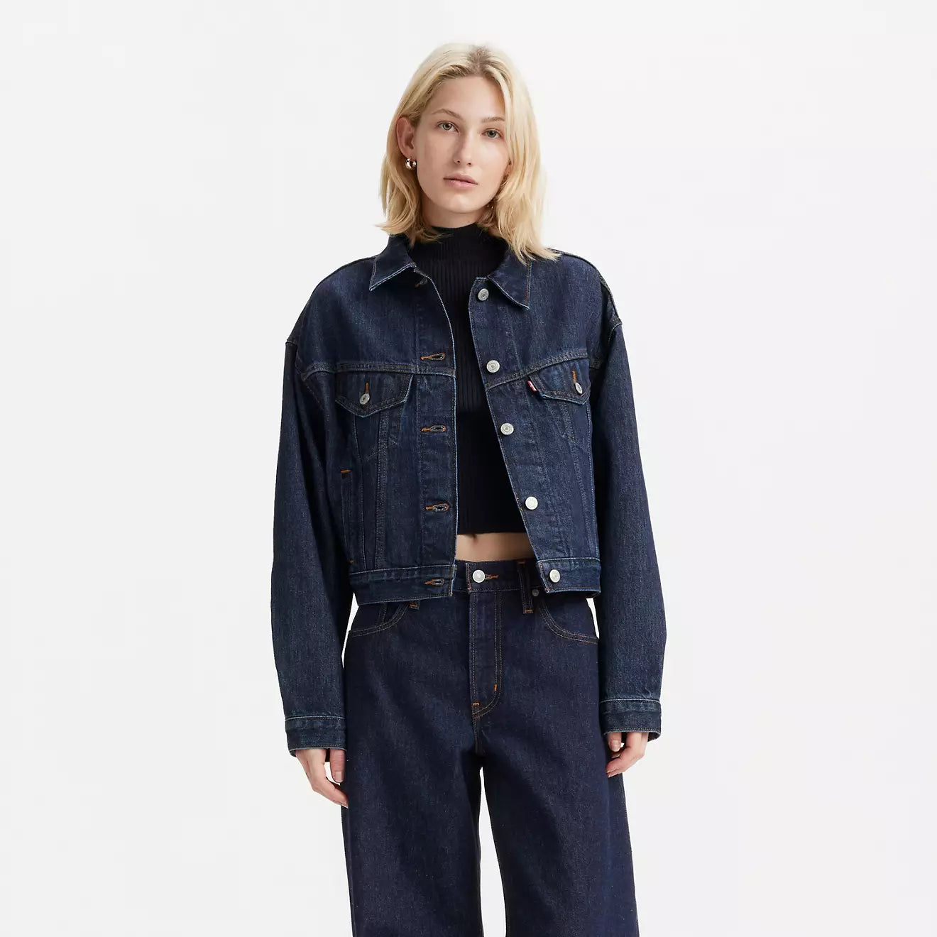 Levi's? Women's Shrunken '90s Trucker Jacket - 图片 2