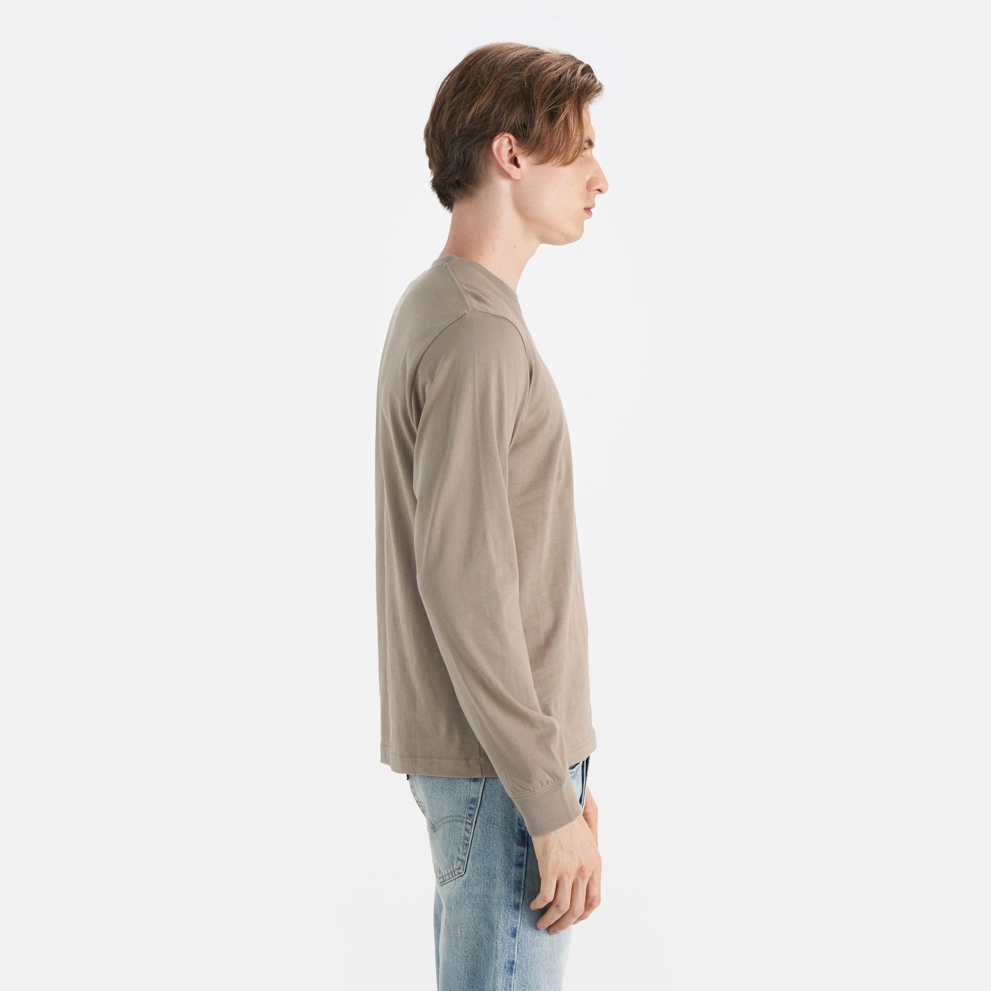 Levi's? Mini Logo Long Sleeve T-shirt | Men's - 图片 4