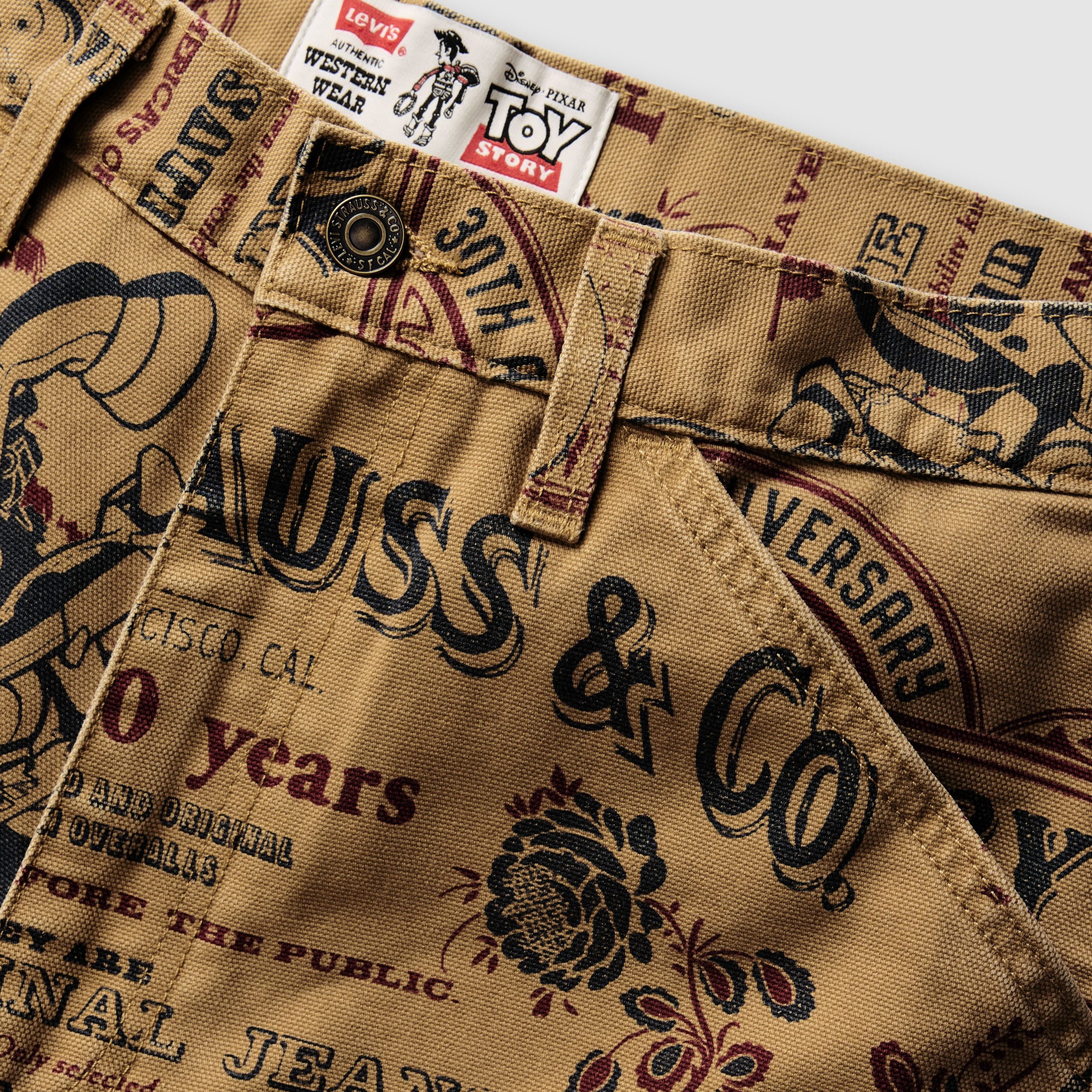 Levi's® x Toy Story Men's 568 Loose Utility Jeans - 图片 10