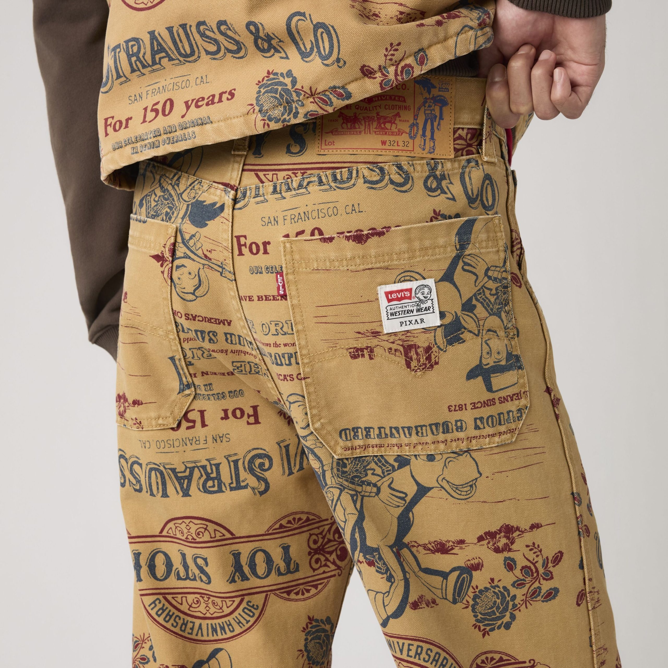 Levi's® x Toy Story Men's 568 Loose Utility Jeans - 图片 8