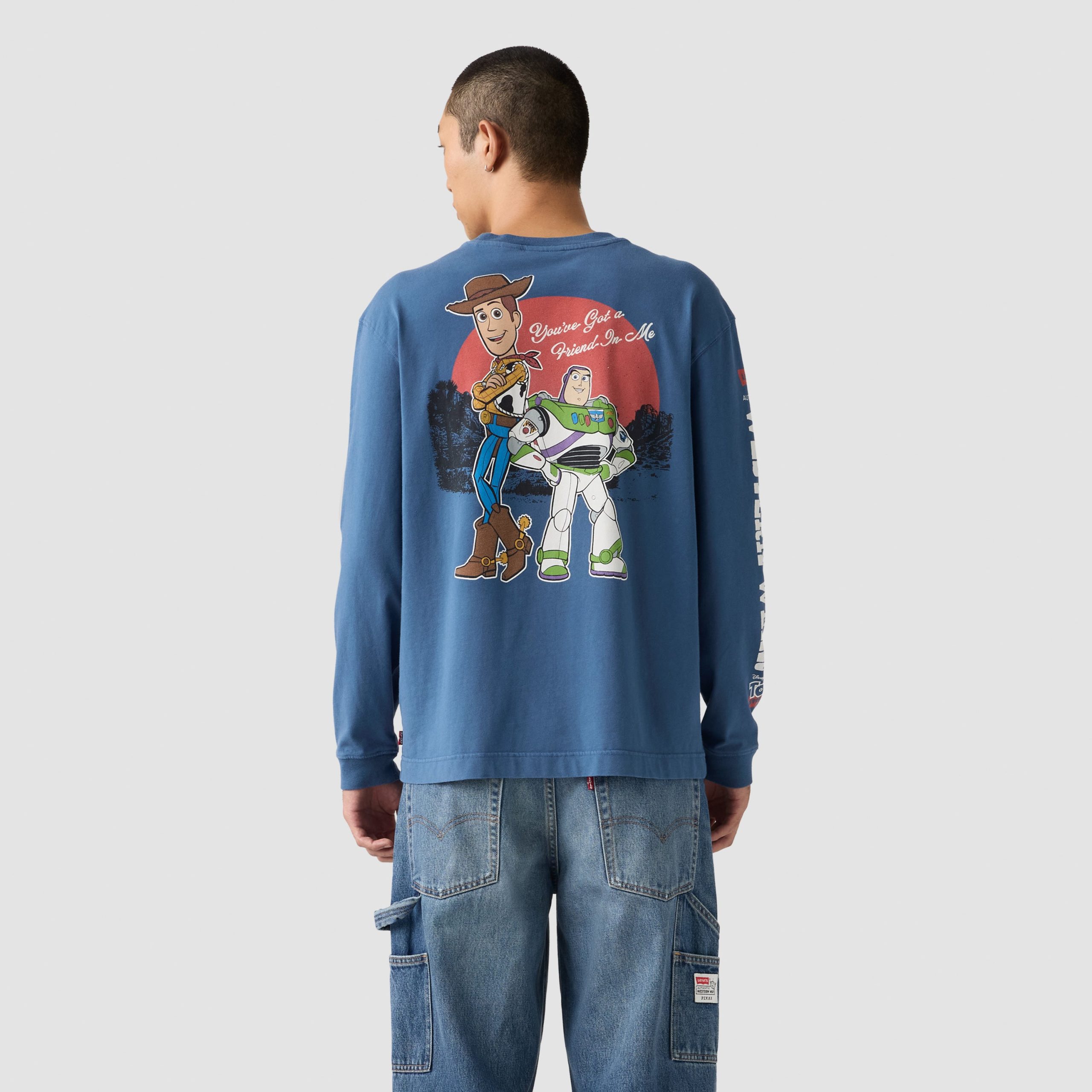Levi's® x Toy Story Men's Long-Sleeve Pocket Tee - 图片 2