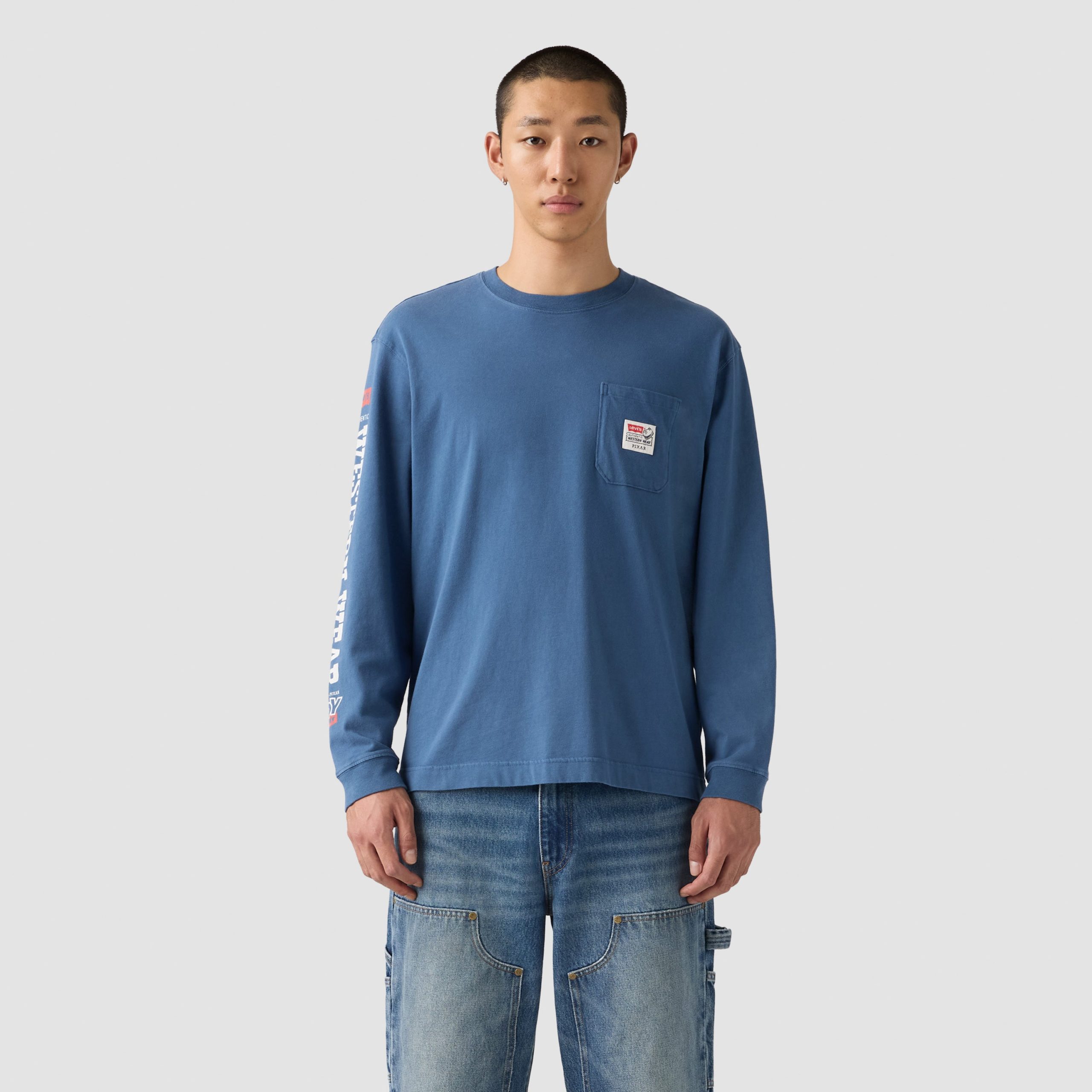 Levi's® x Toy Story Men's Long-Sleeve Pocket Tee - 图片 4